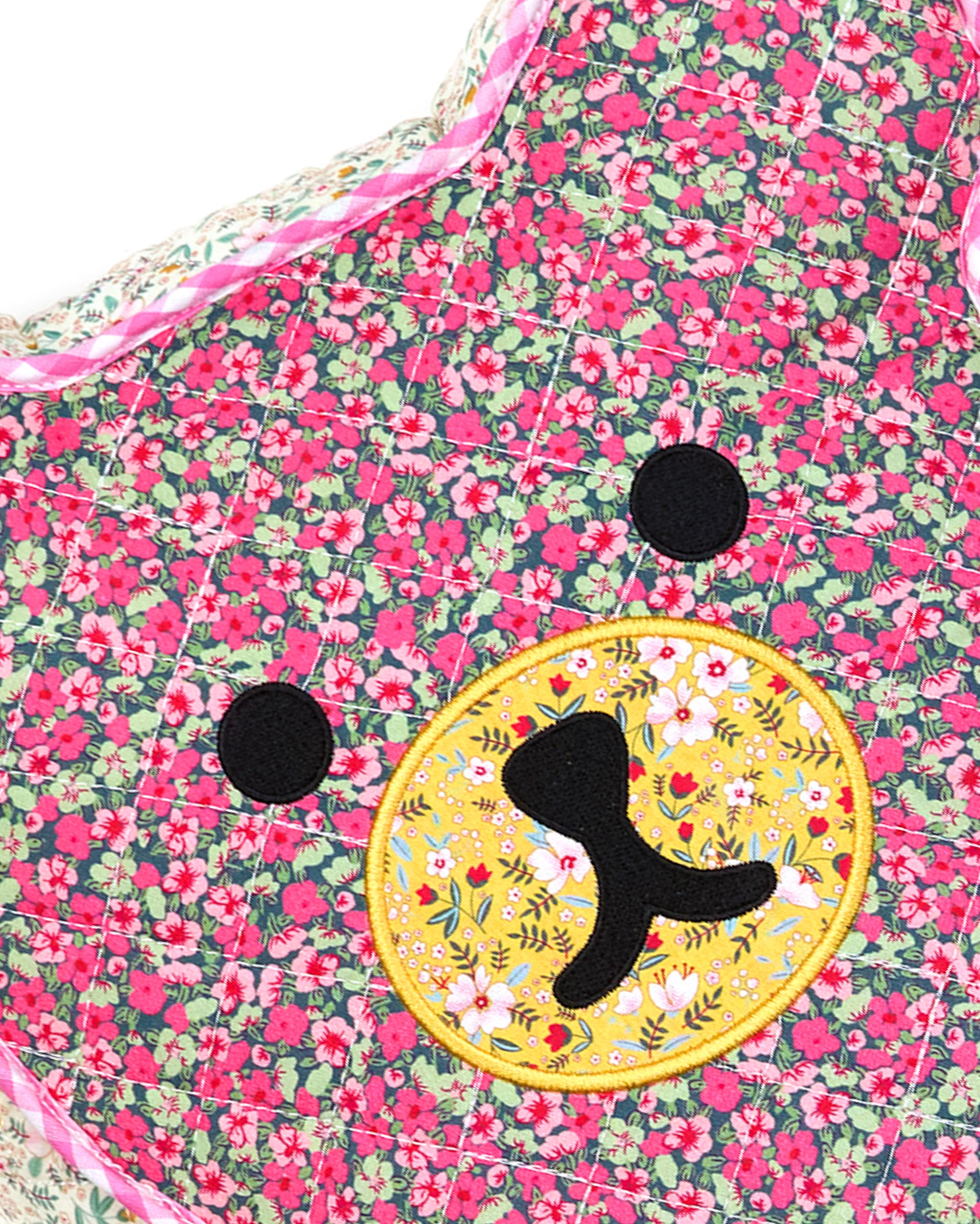Floral Bear Cushion