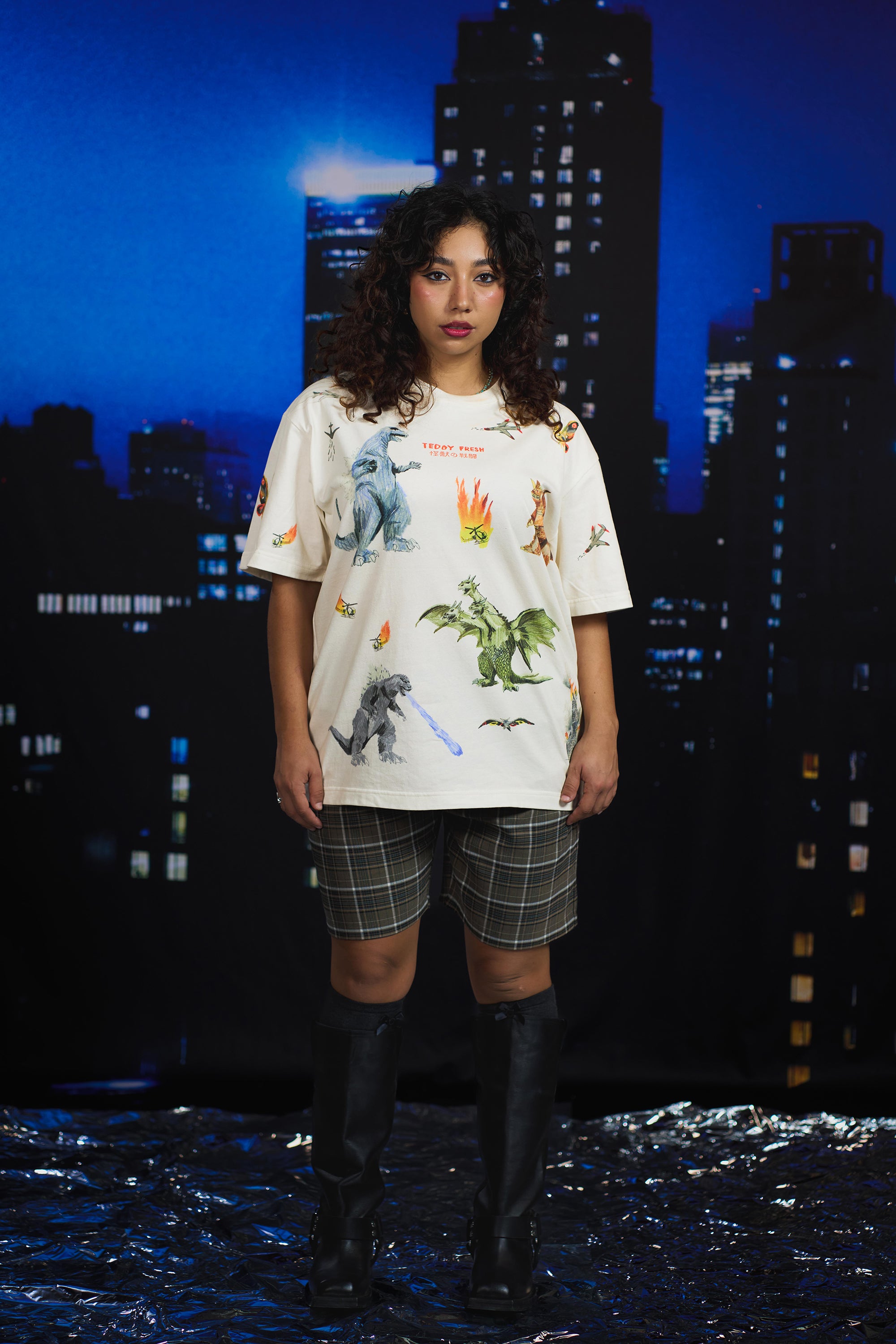 TF x Godzilla Battle Of The Beasts Tee