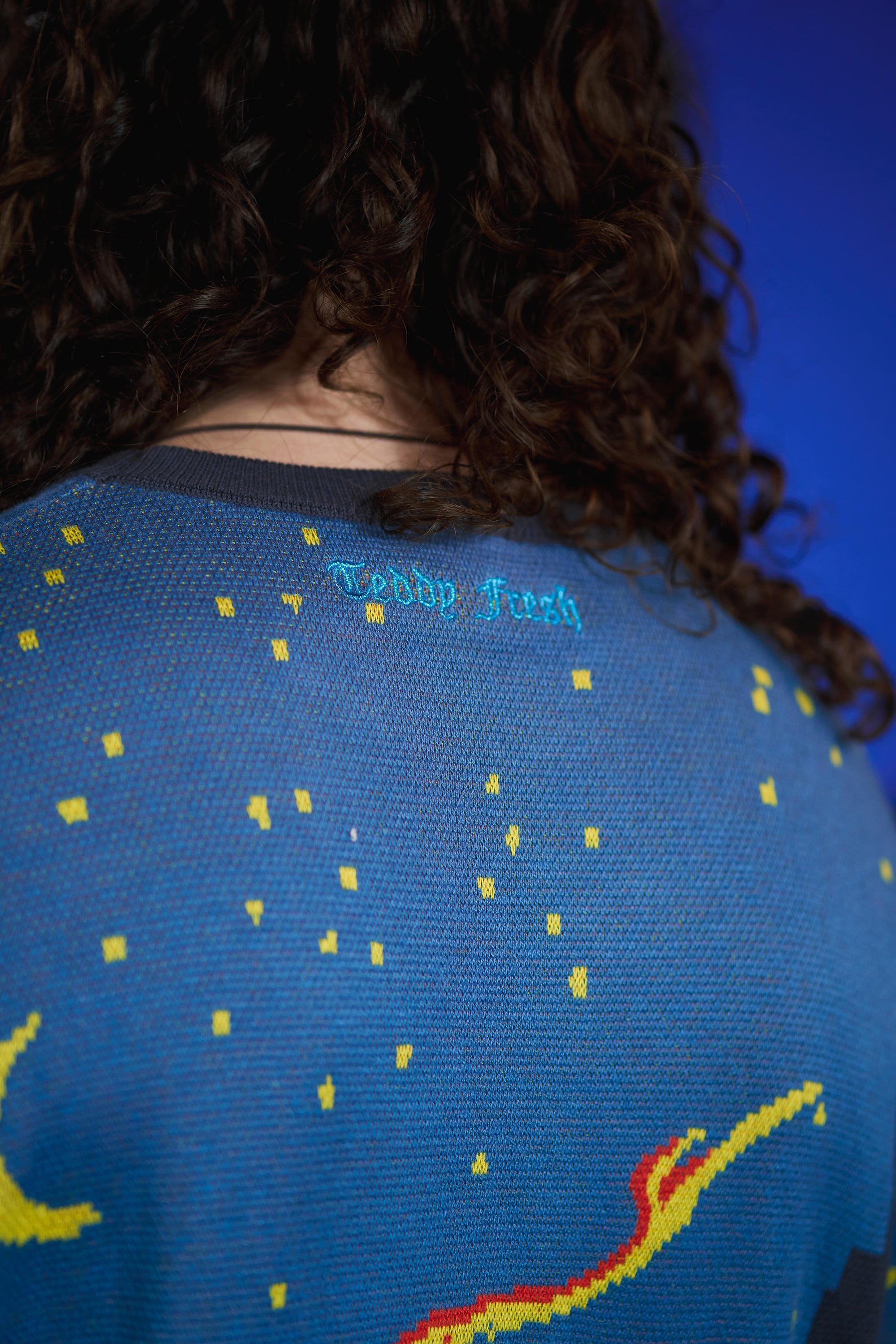 TF x Godzilla Cityscape Sweater