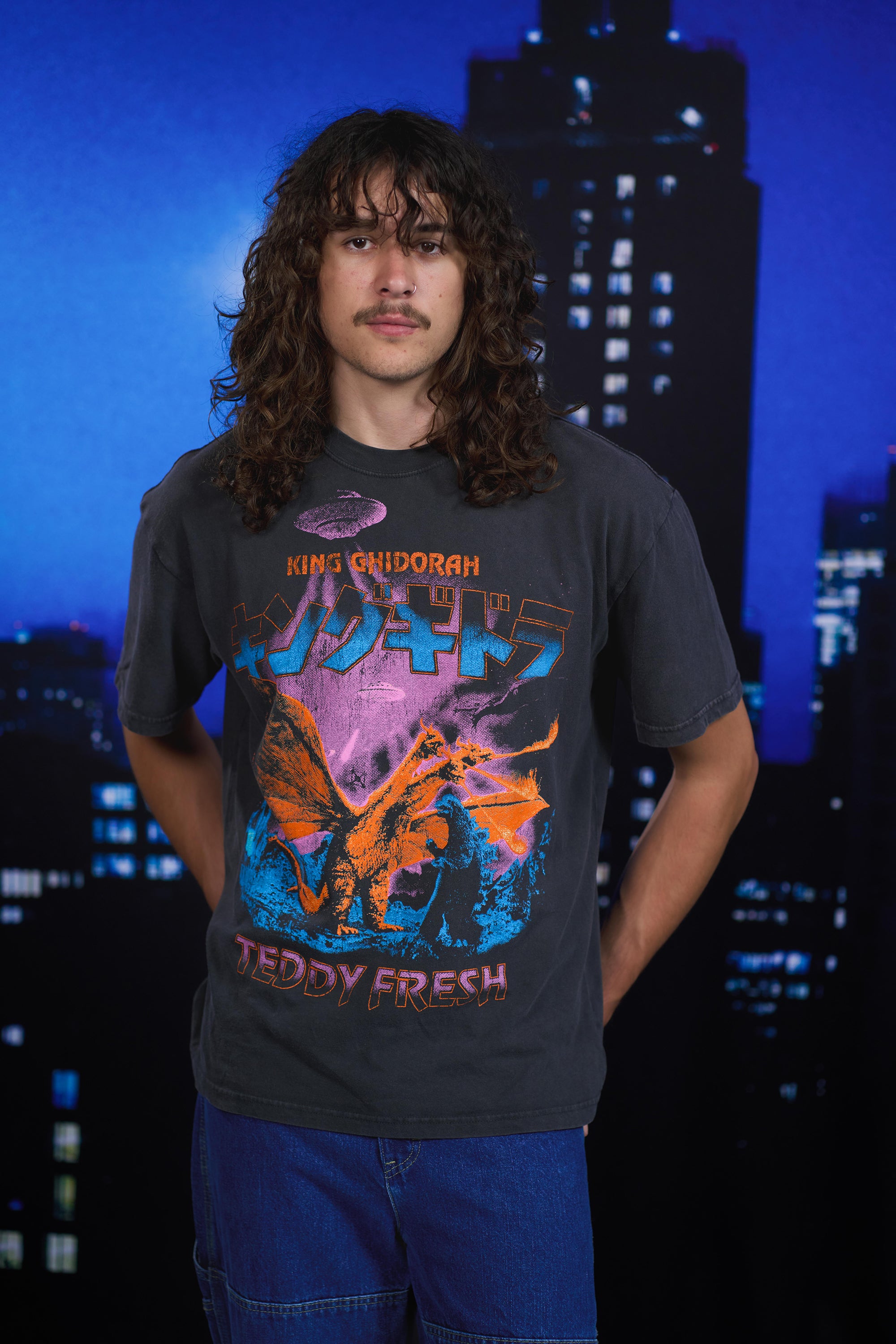 TF x Godzilla King Ghidorah Tee