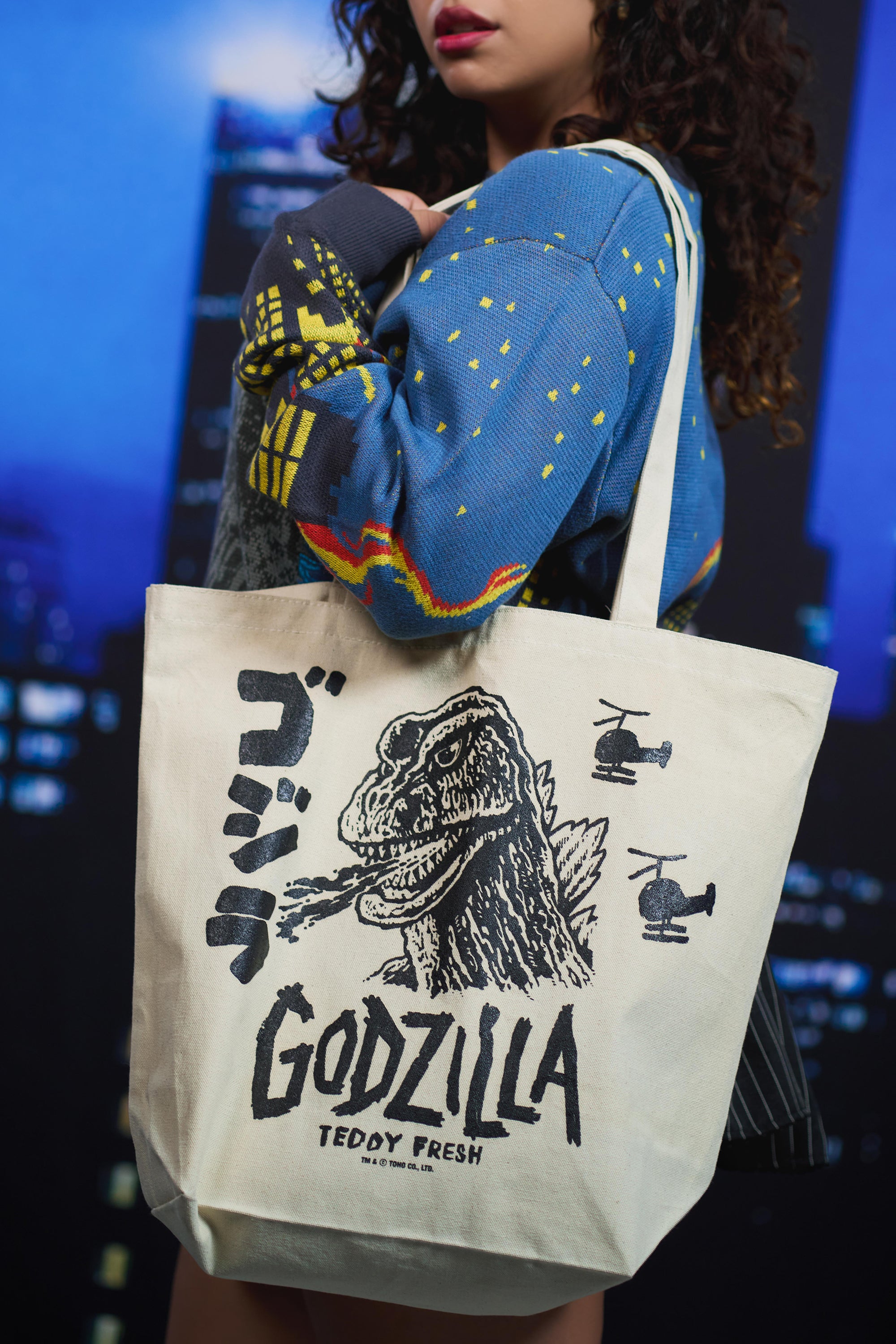 TF x Godzilla Tote