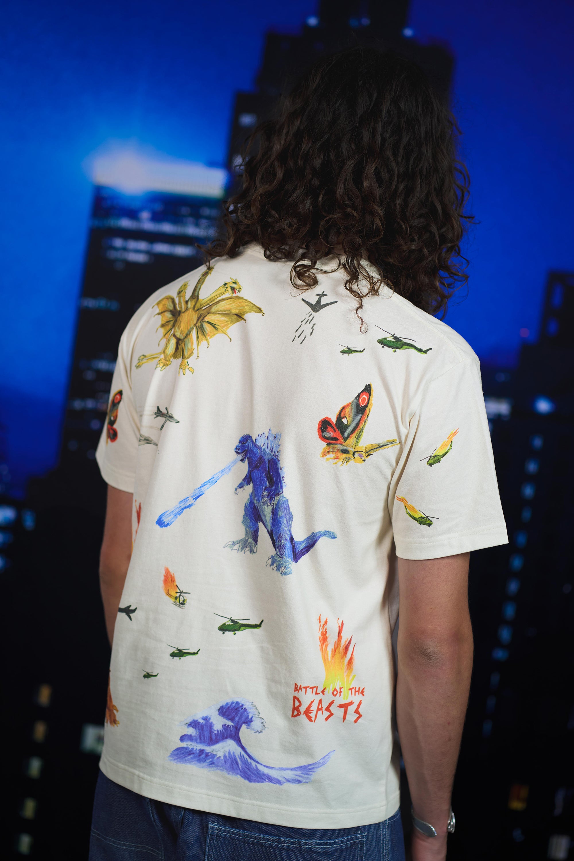 TF x Godzilla Battle Of The Beasts Tee