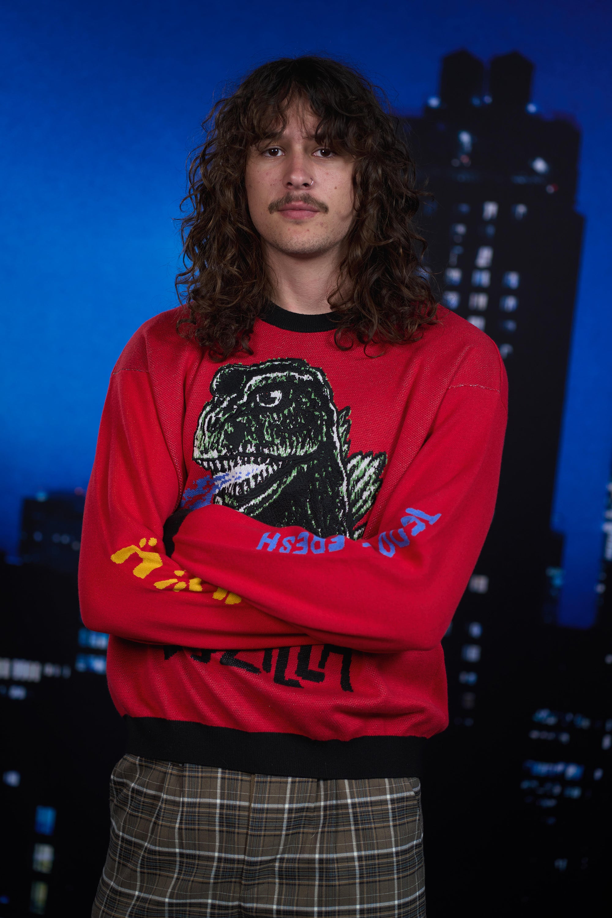 TF x Godzilla Retro Rampage Sweater