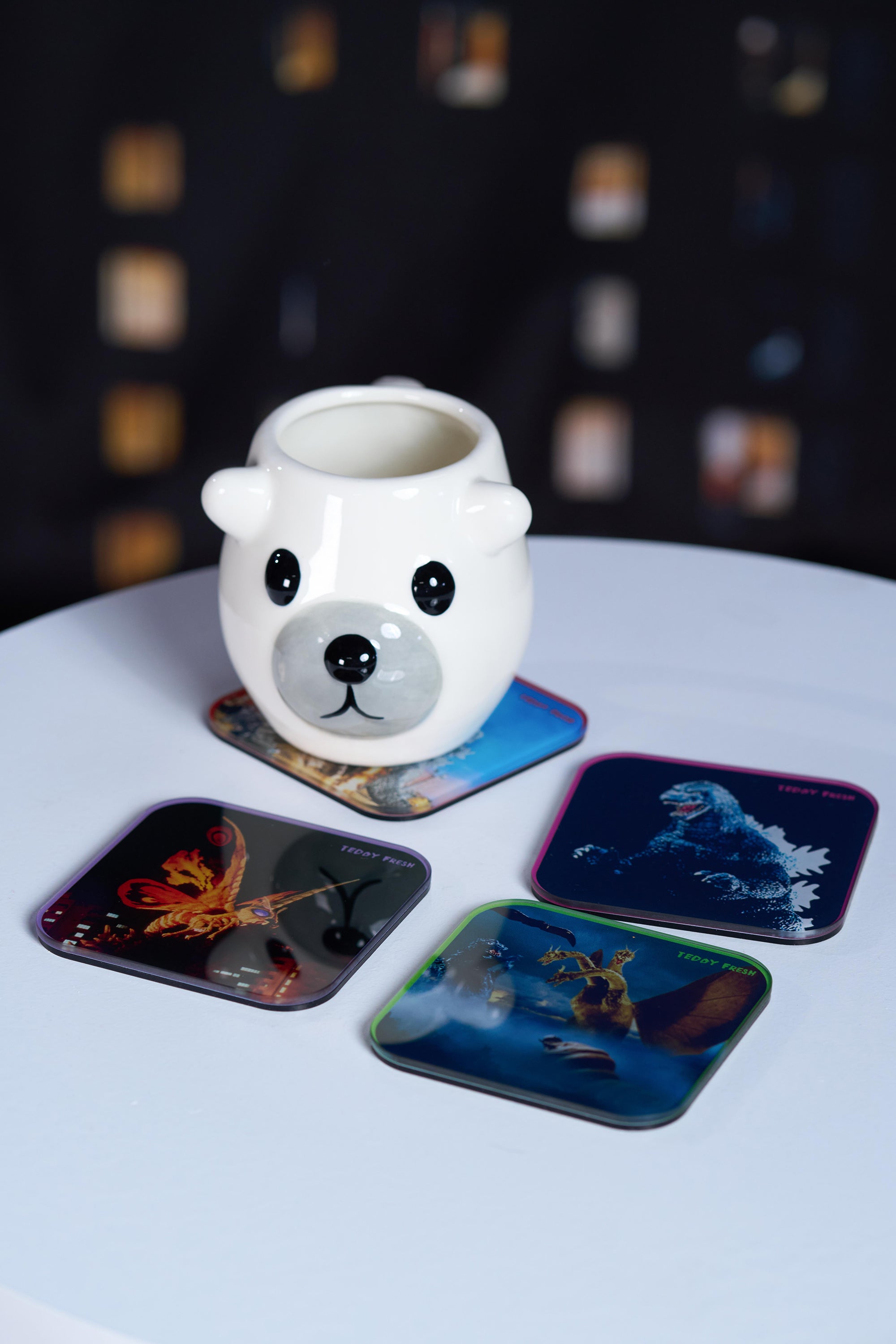 TF x Godzilla Coasters