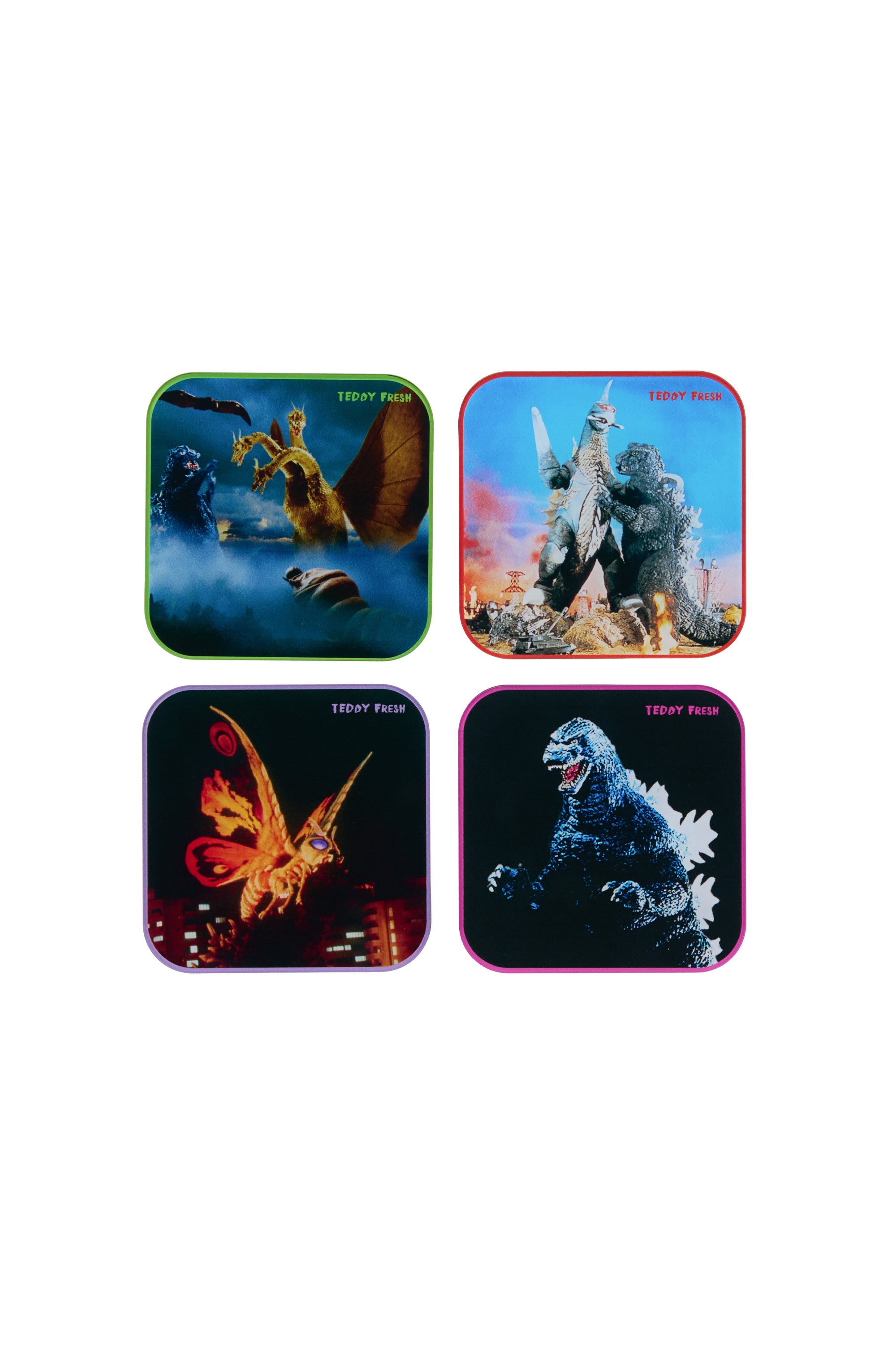 TF x Godzilla Coasters