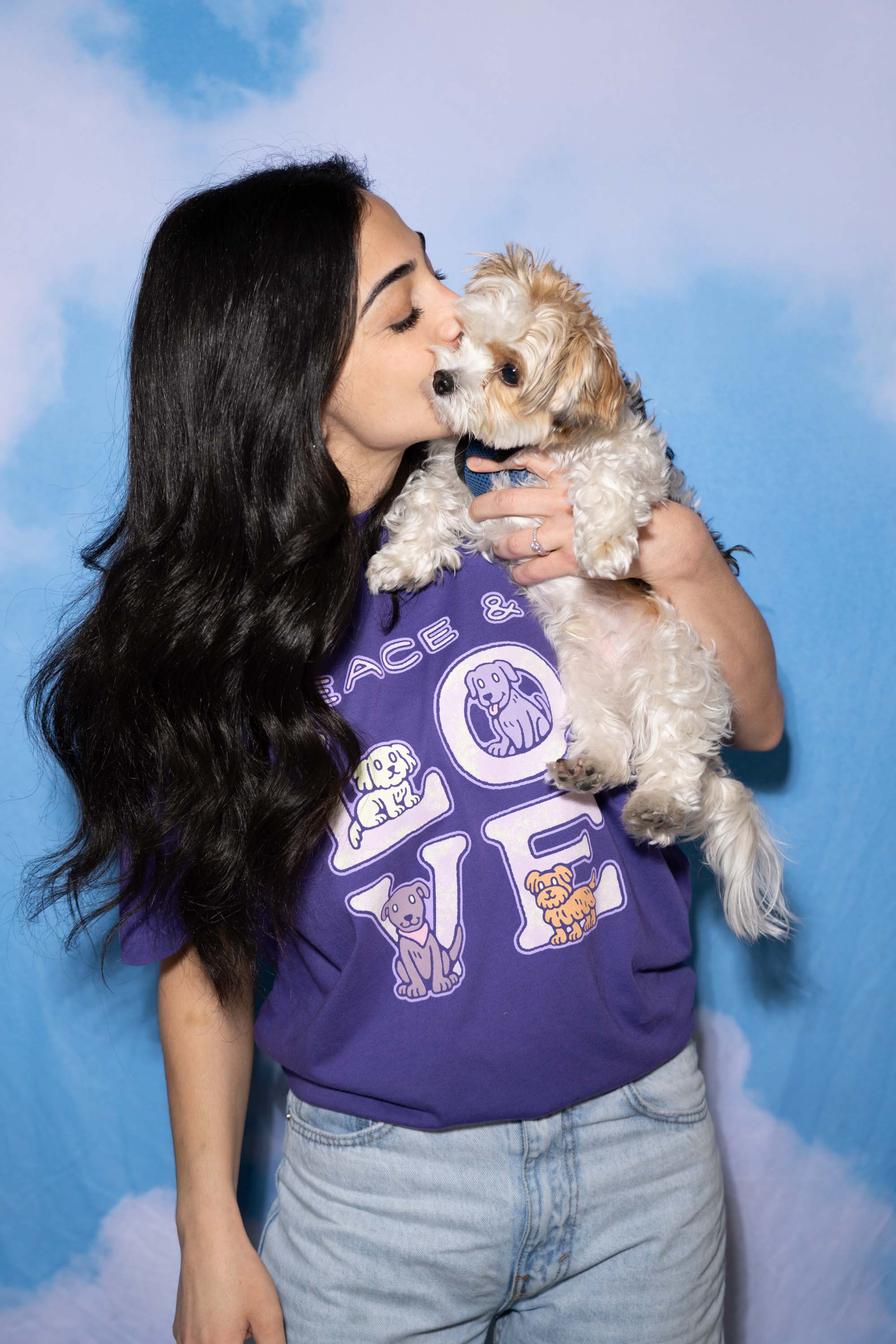 Peace And Love Tee - Teddy Fresh