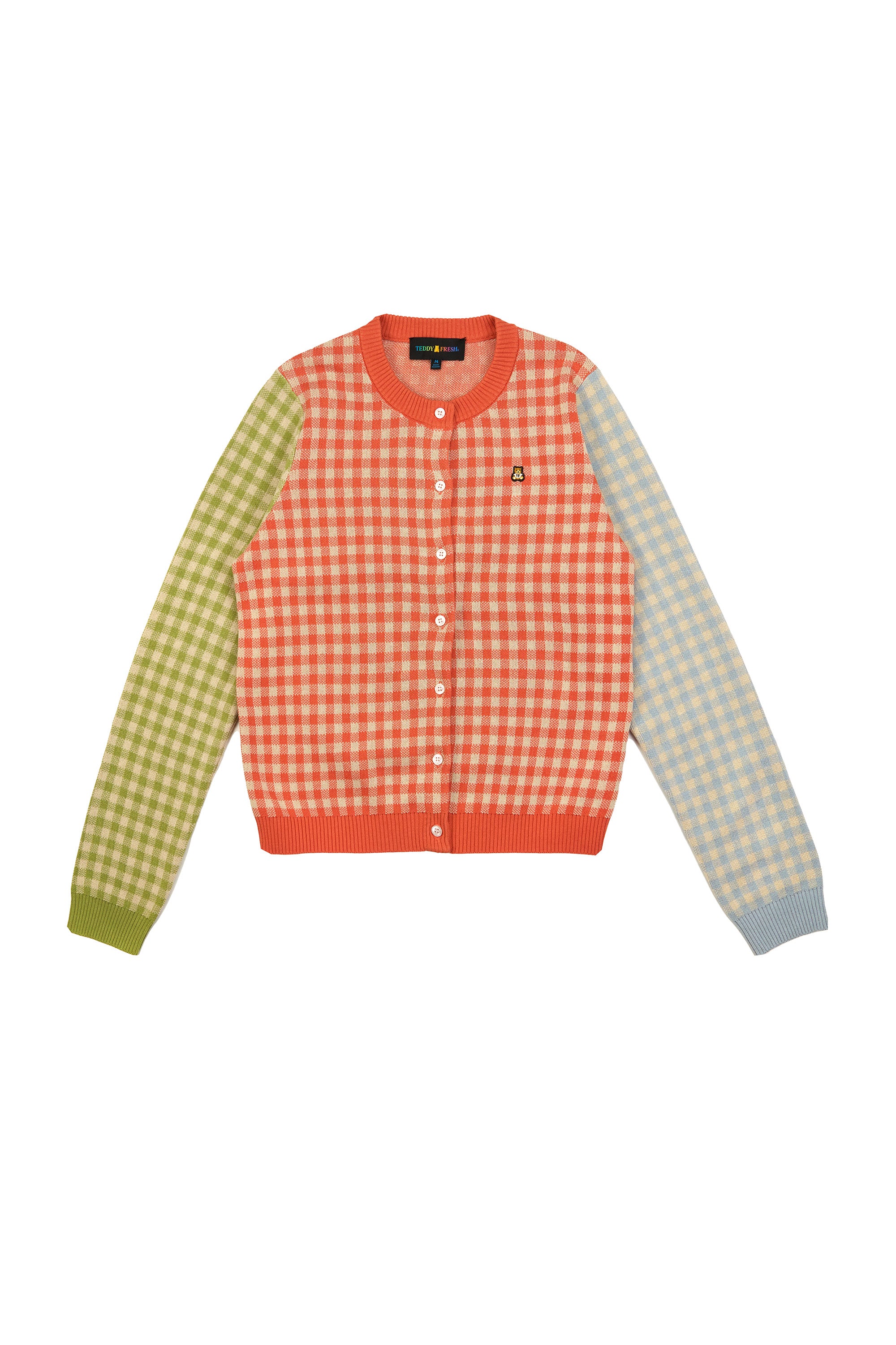 Gingham Cardigan