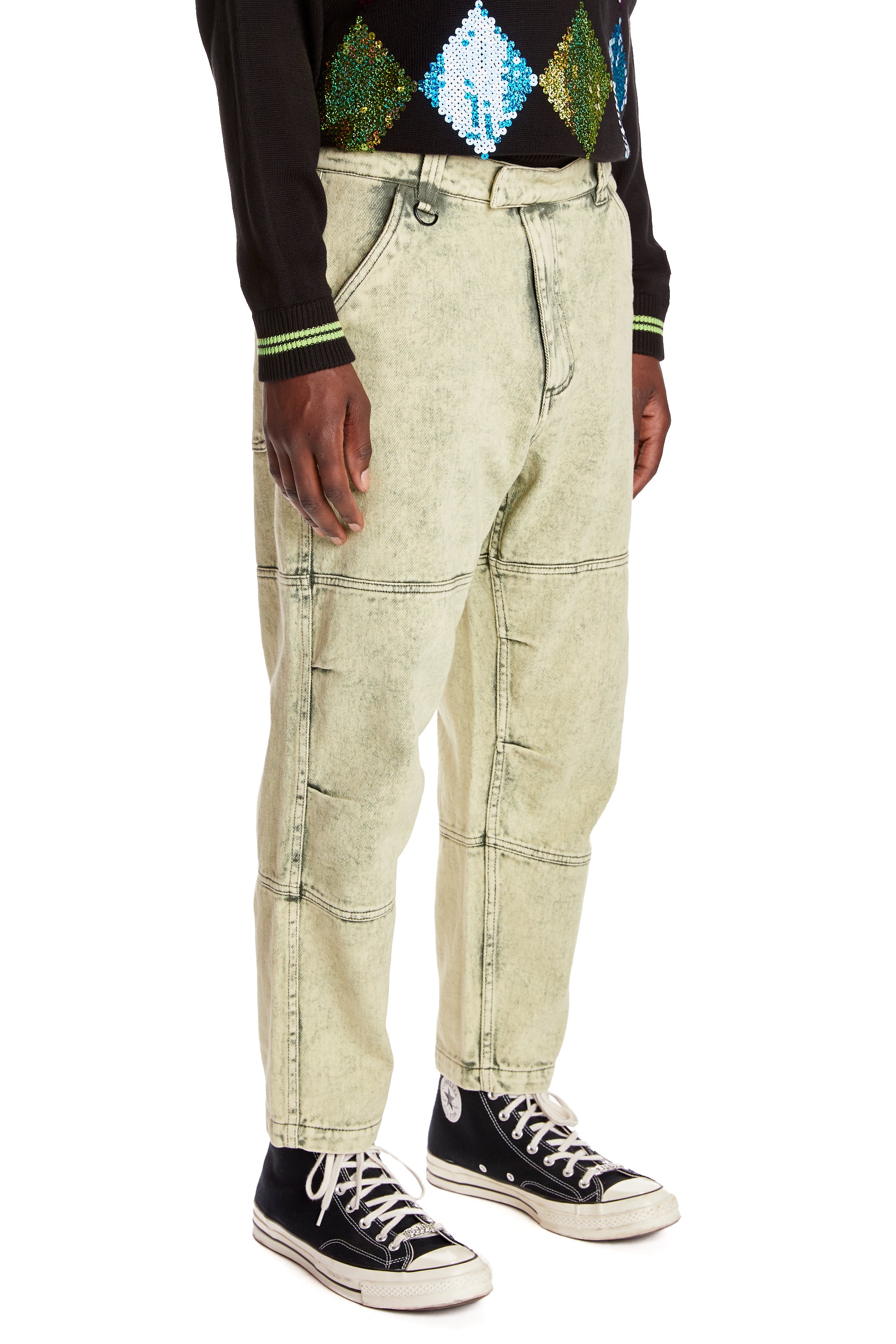 Teddy good fresh denim jeans - green