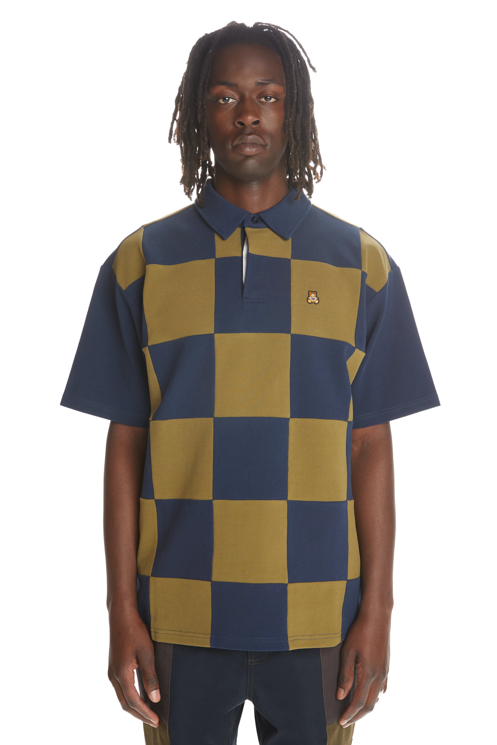 Checkerboard Rugby Shirt - Teddy Fresh