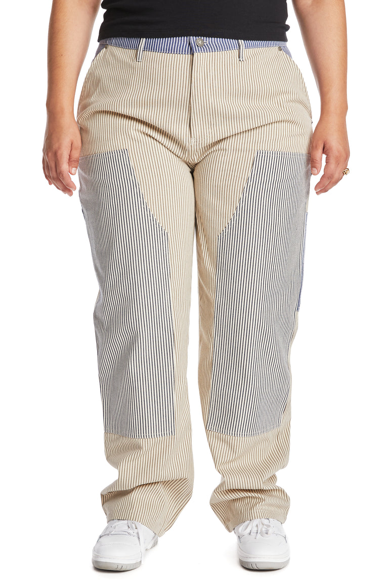 Hickory Stripe Carpenter Pants