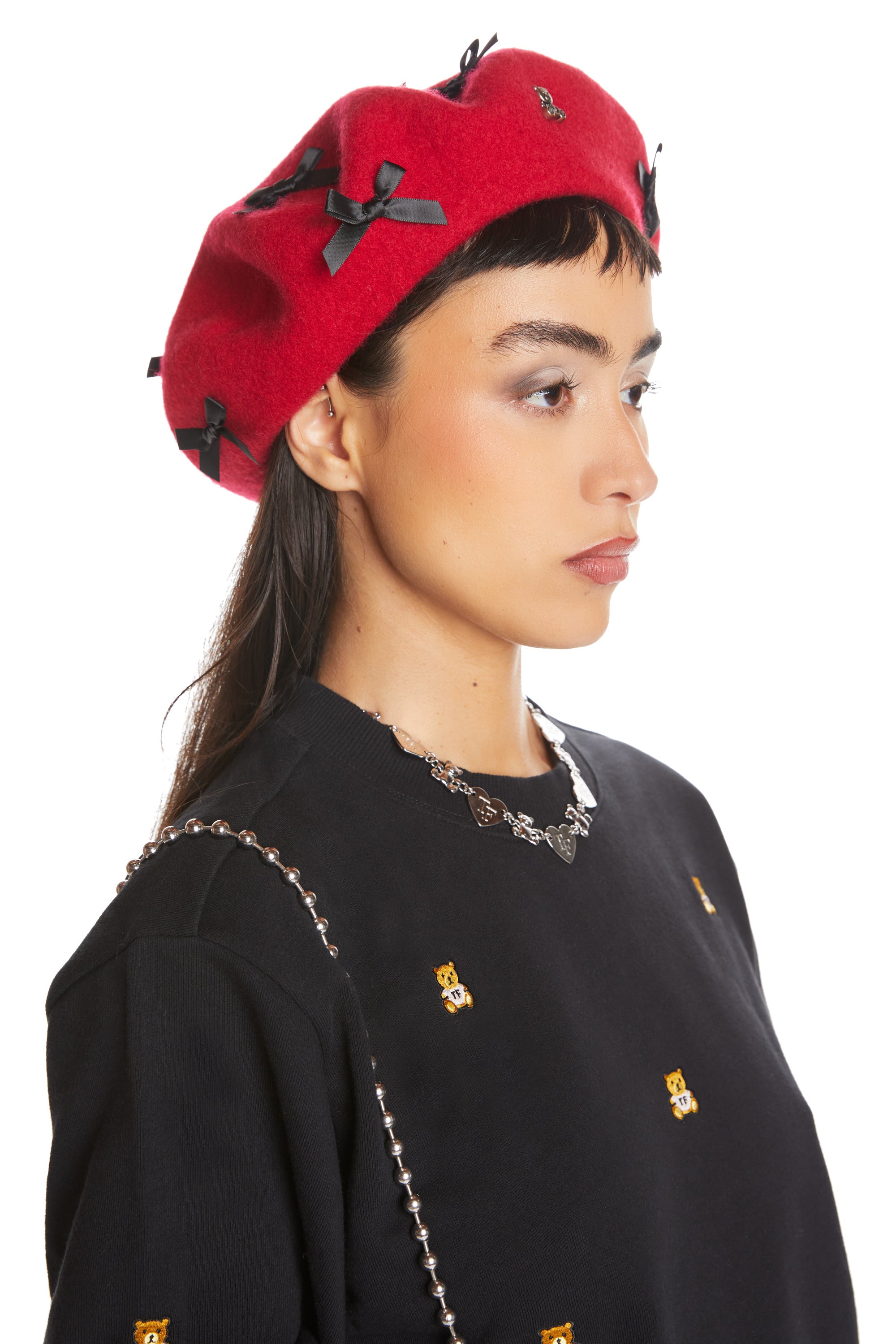 Mini Bows Beret