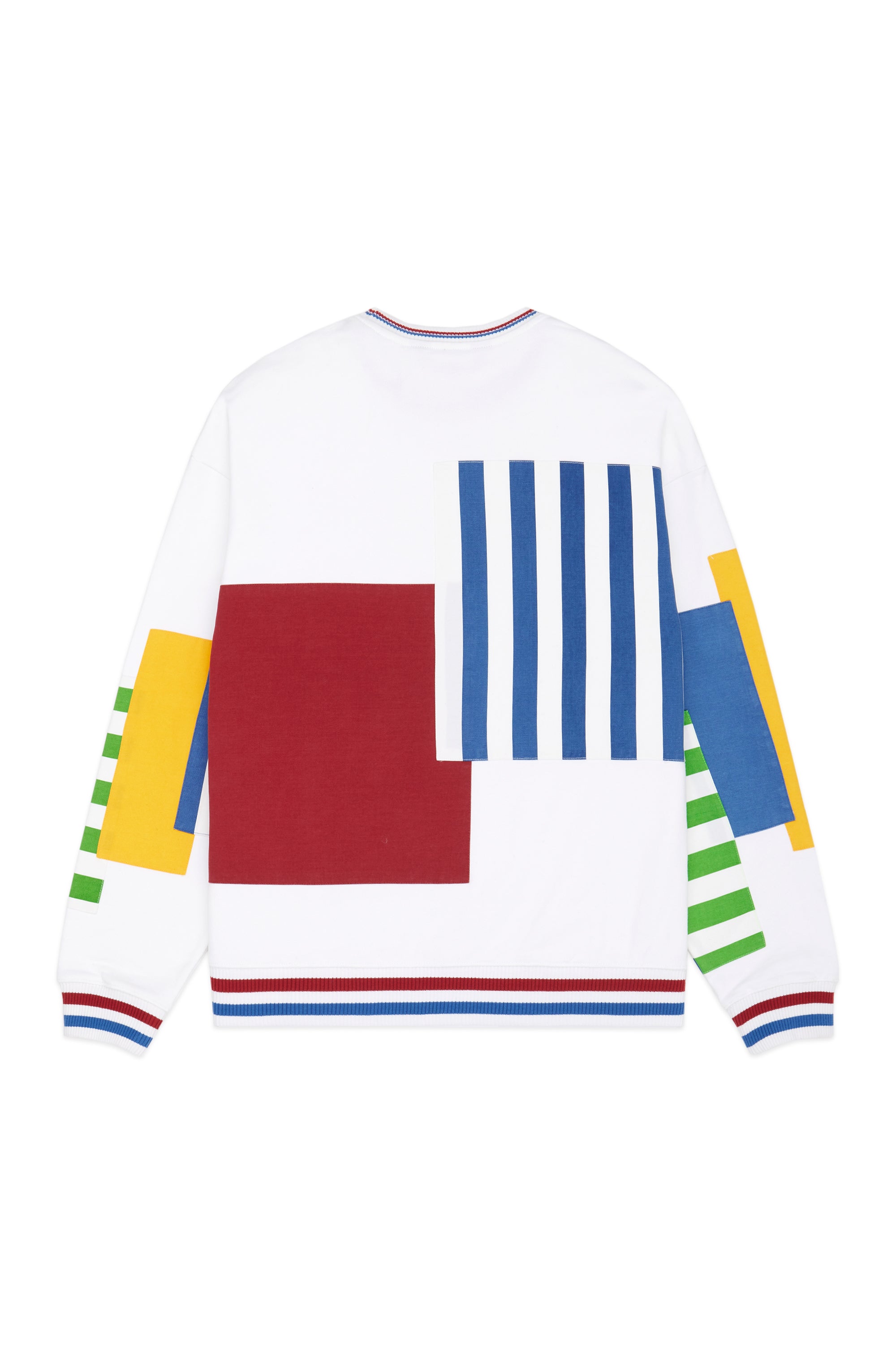 Teddy fresh box paneled best sale crew neck