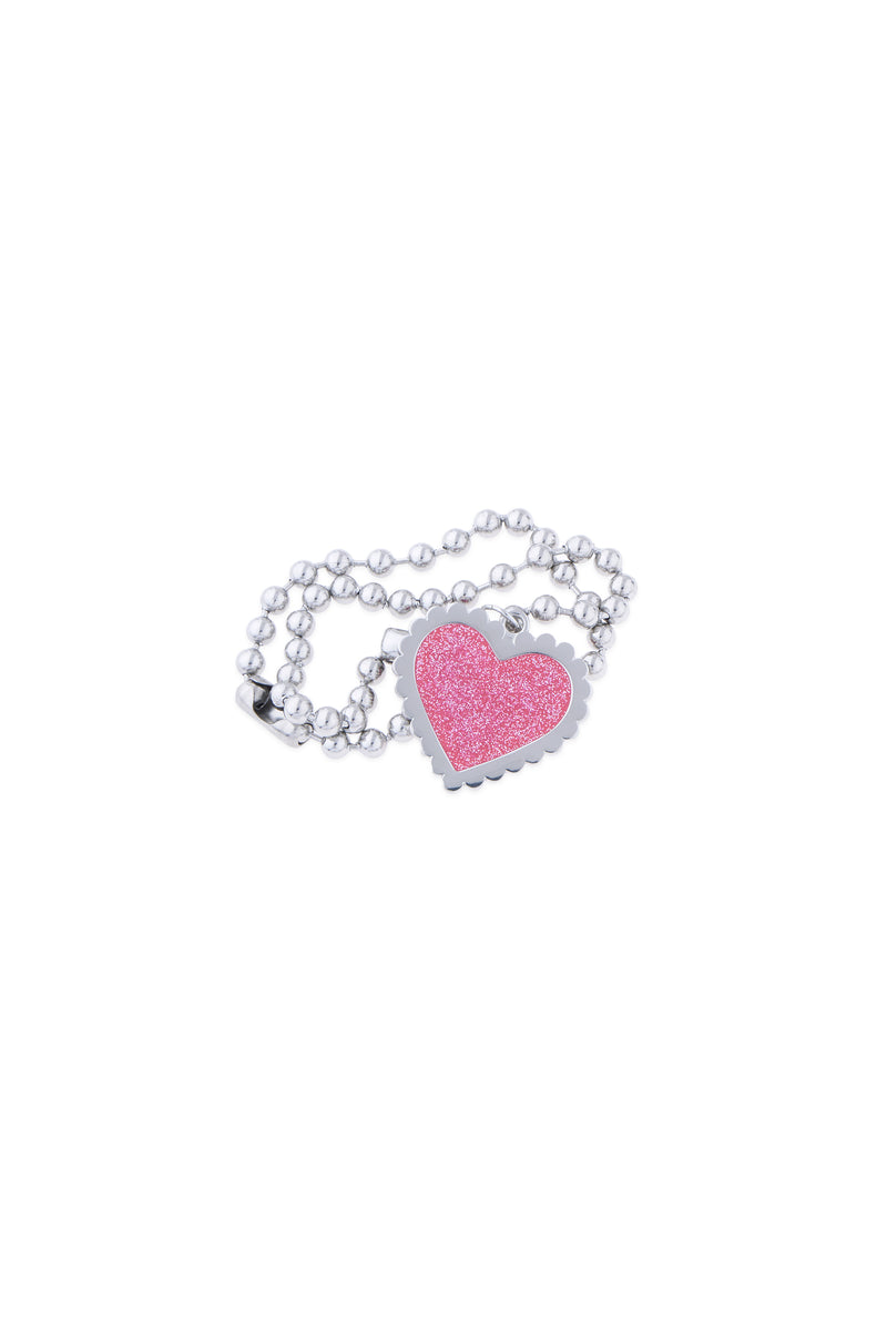 Glitter Heart Necklace