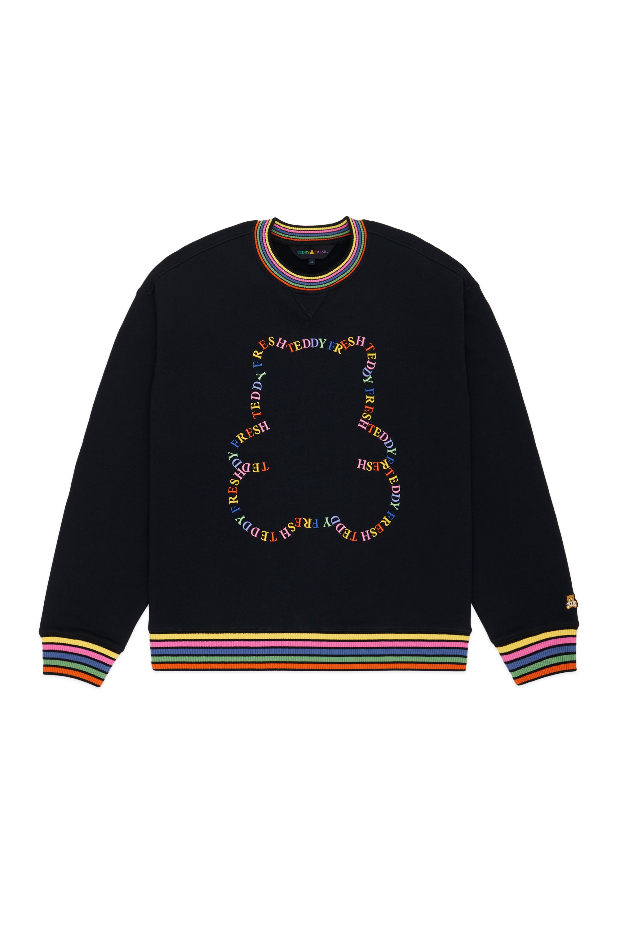 Teddy fresh box discount paneled crew neck