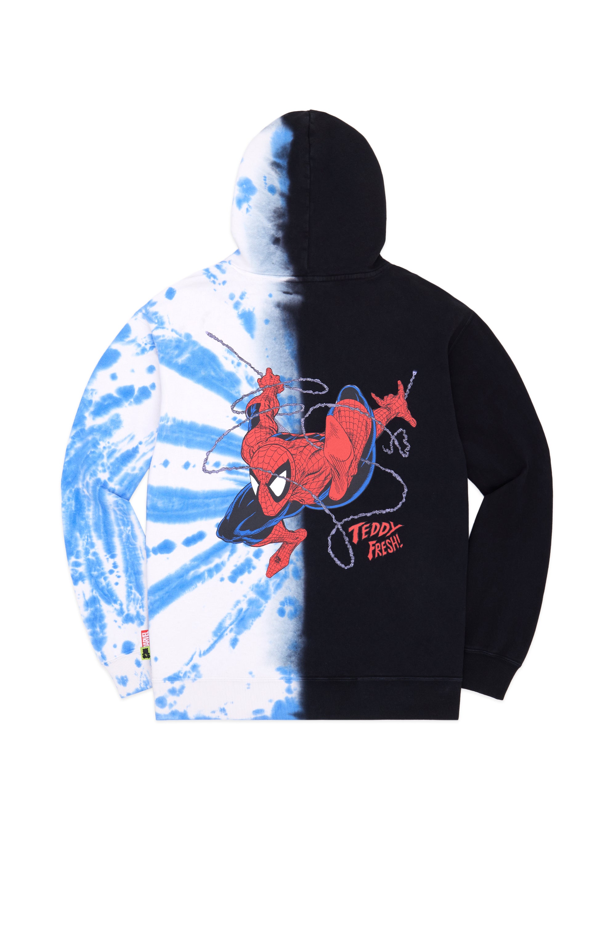 TF x Marvel Spiderman Dip Dye Hoodie