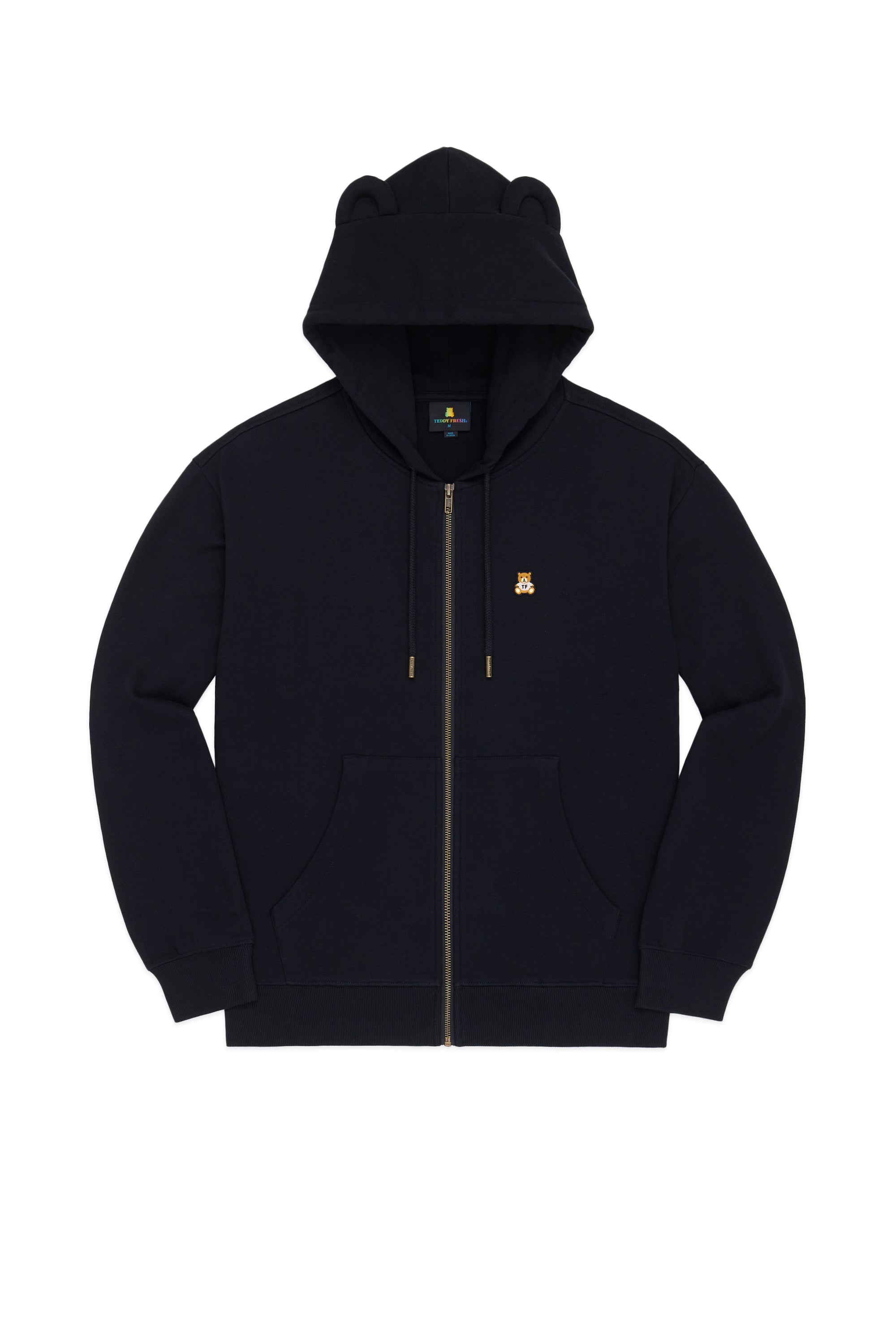 Classic Bear Ear Zip Hoodie