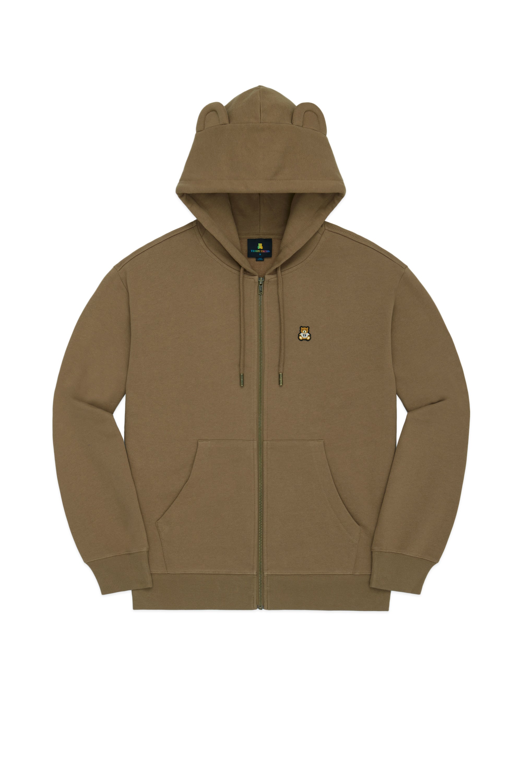 Classic Bear Ear Zip Hoodie