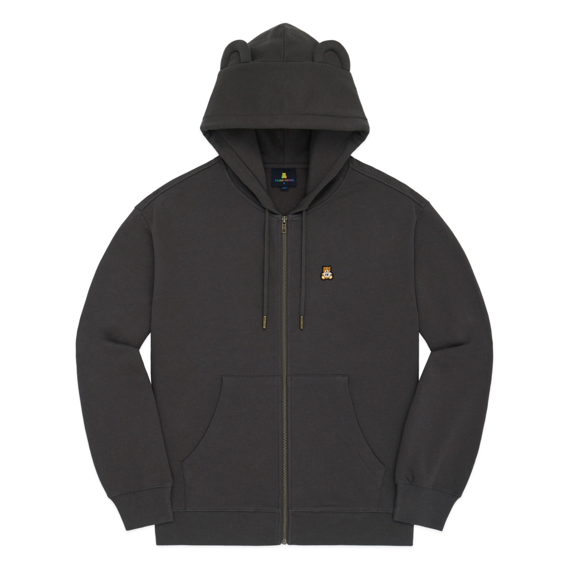 Classic Bear Ear Zip Hoodie Teddy Fresh