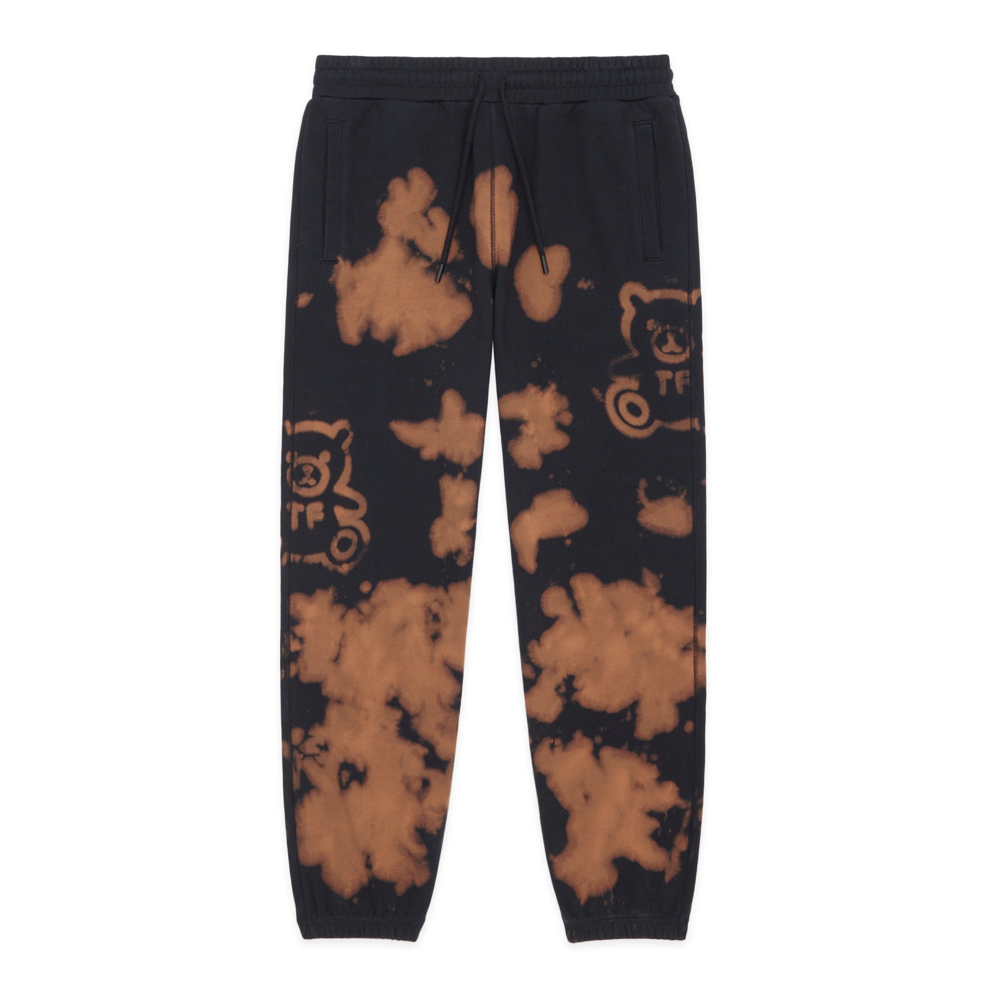 Tie dye discount sweatpants with bleach