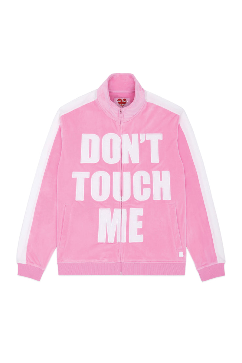 TF x Trixie Don't Touch Me Velour Track Jacket