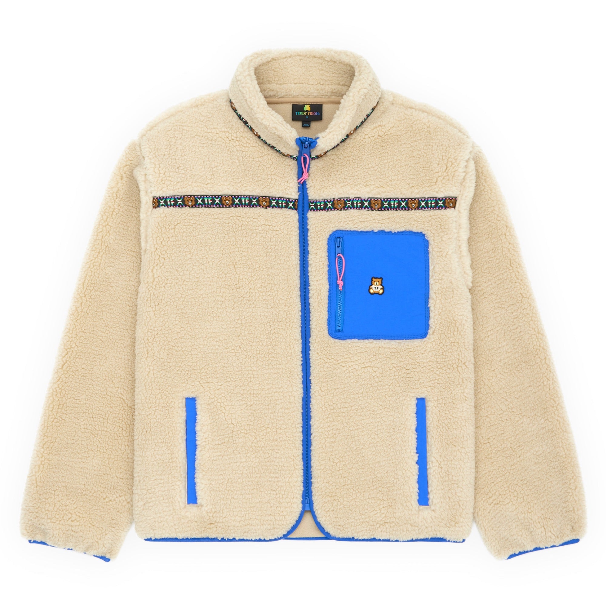 Teddy fresh 2025 puff sherpa jacket