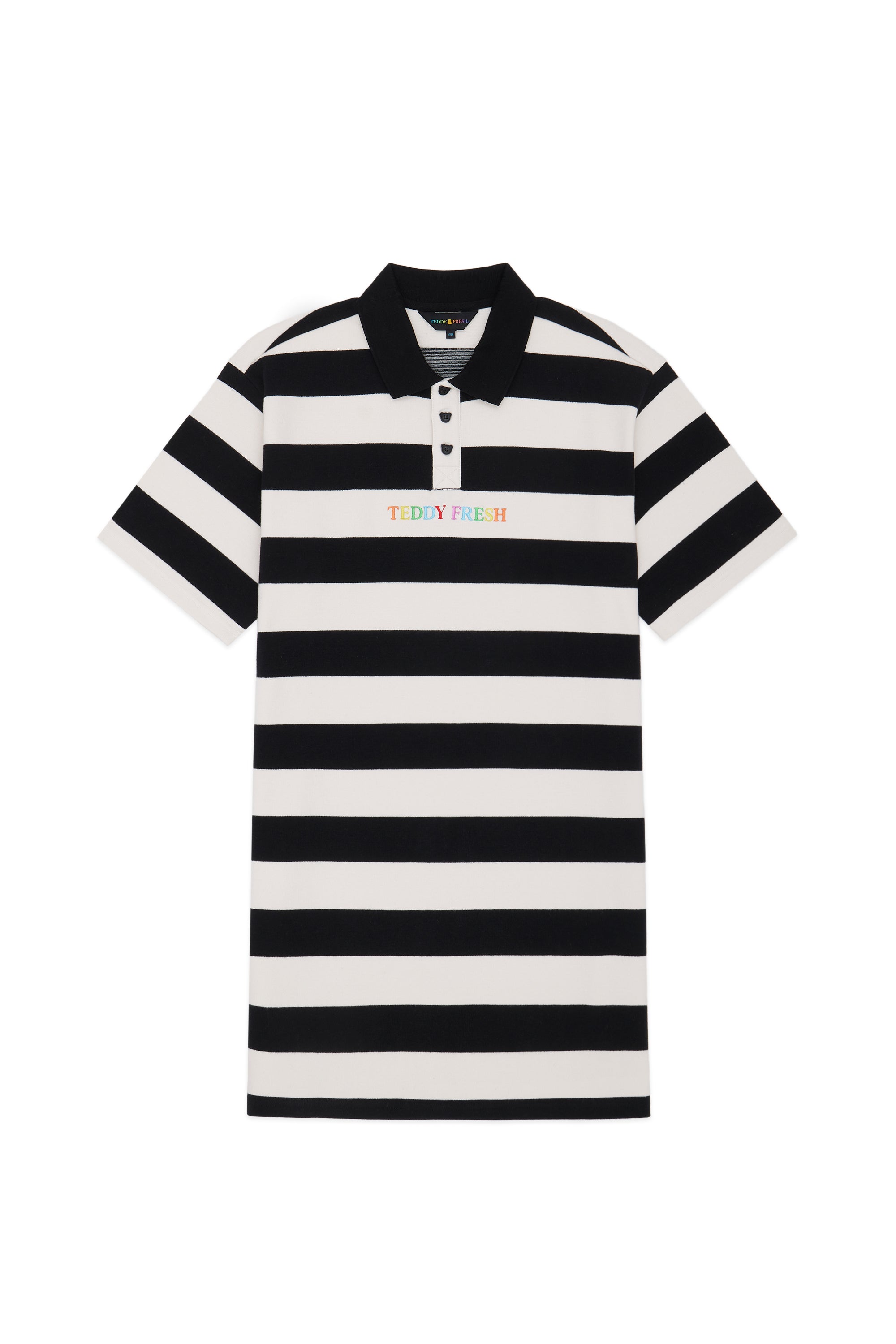 Maison Kitsune】RUGBY VOLANT POLO DRESS - ファッション