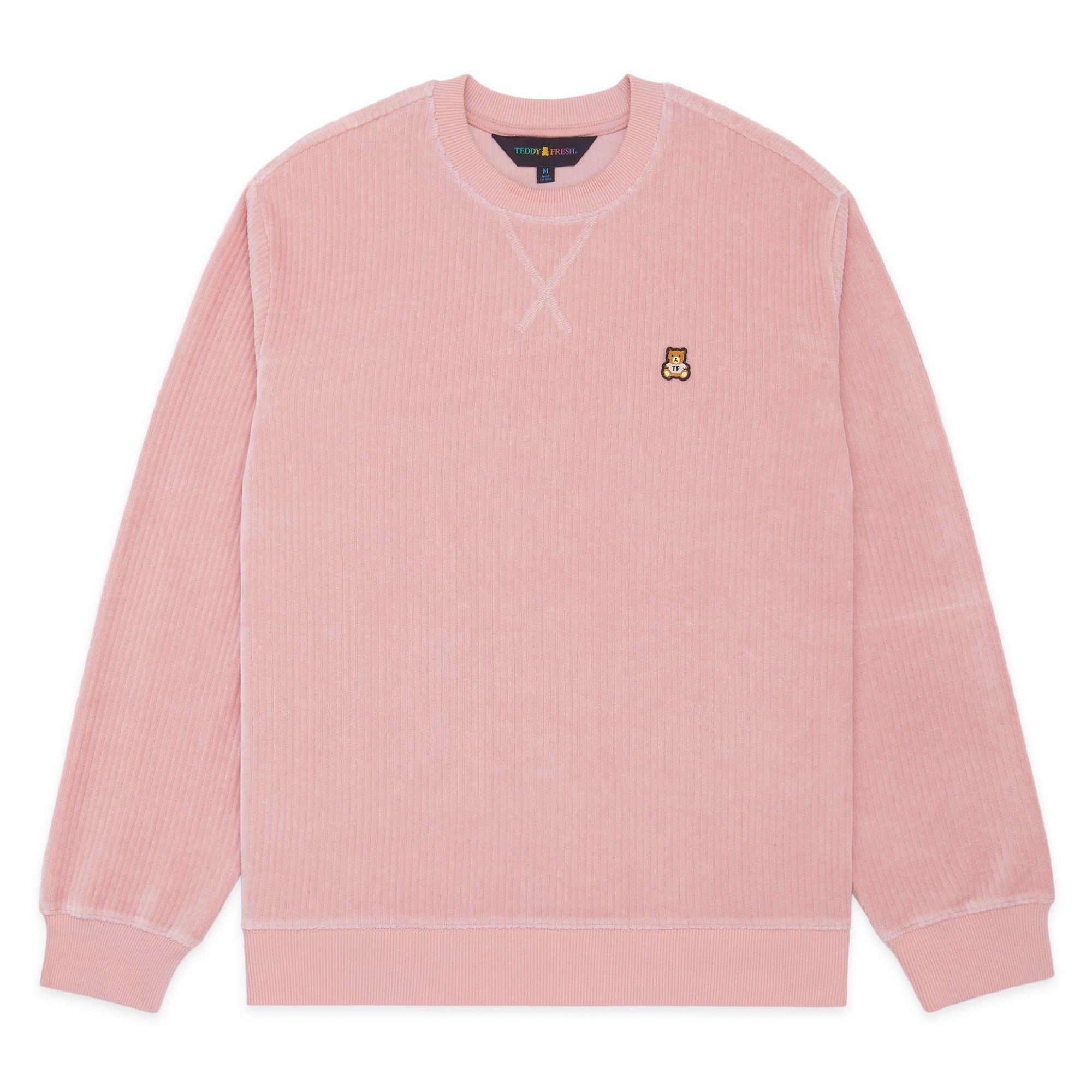 Velour Rib Crewneck