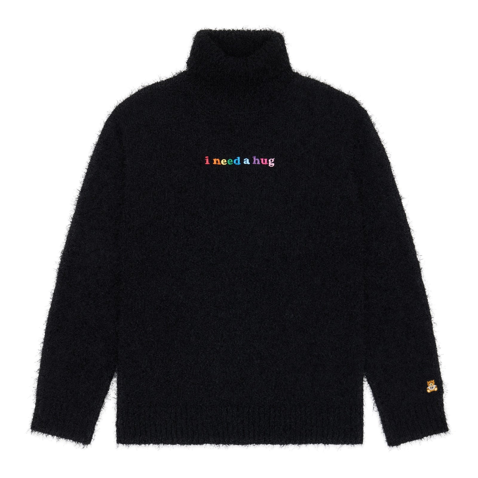 Fuzzy Oversized Turtleneck Teddy Fresh