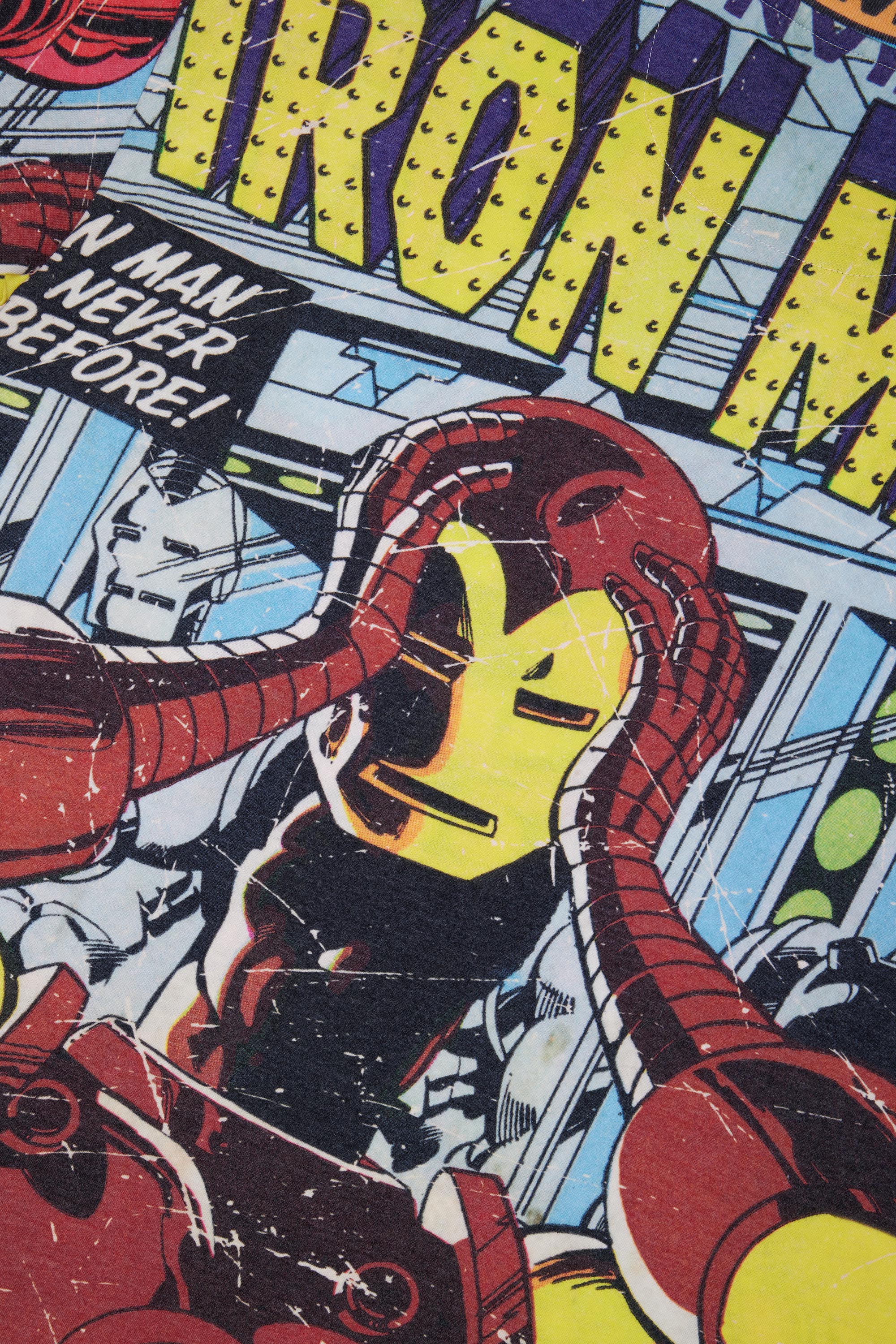 TF x Marvel Iron Man Comic Tee - Teddy Fresh