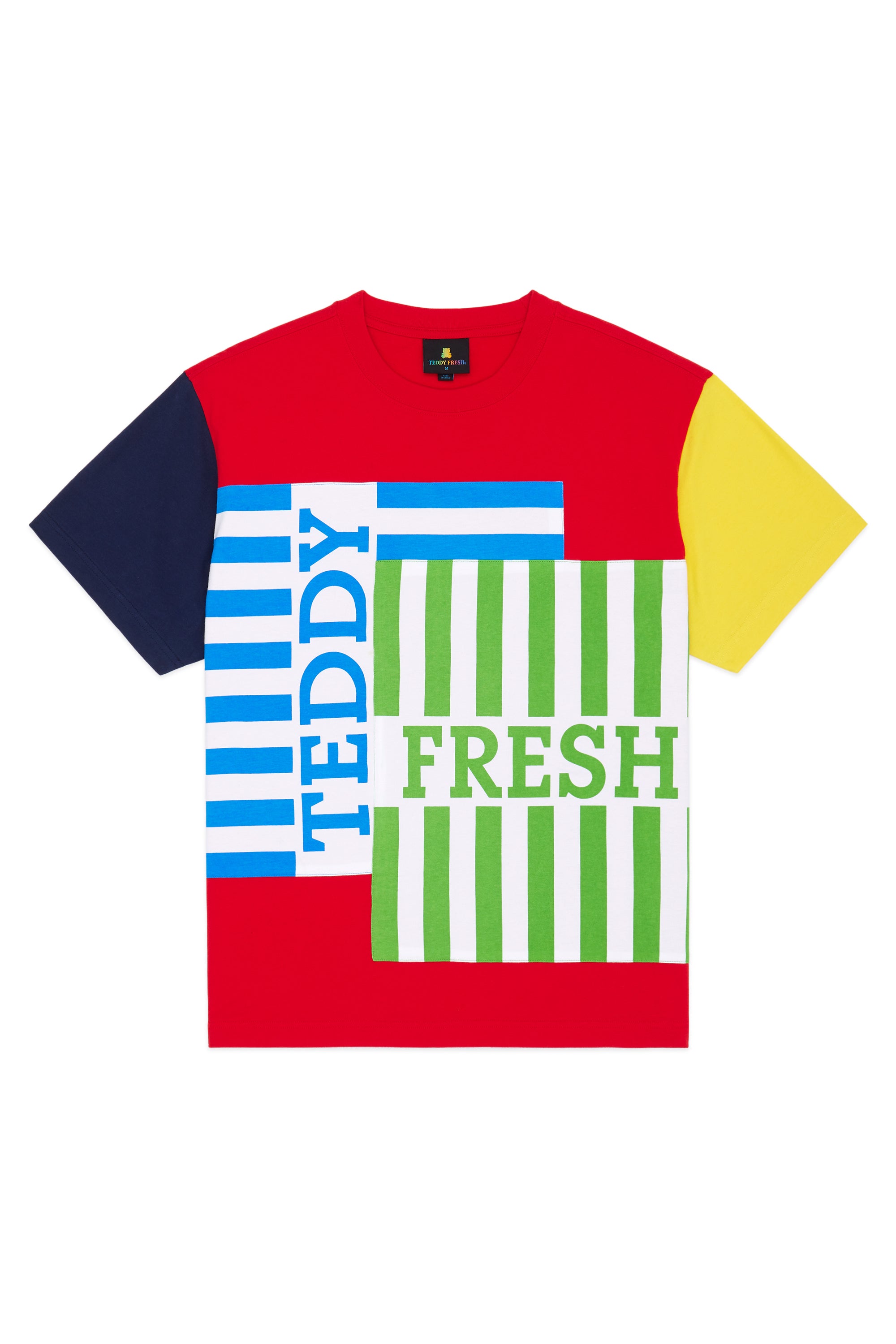 Teddy fresh box discount paneled crew neck