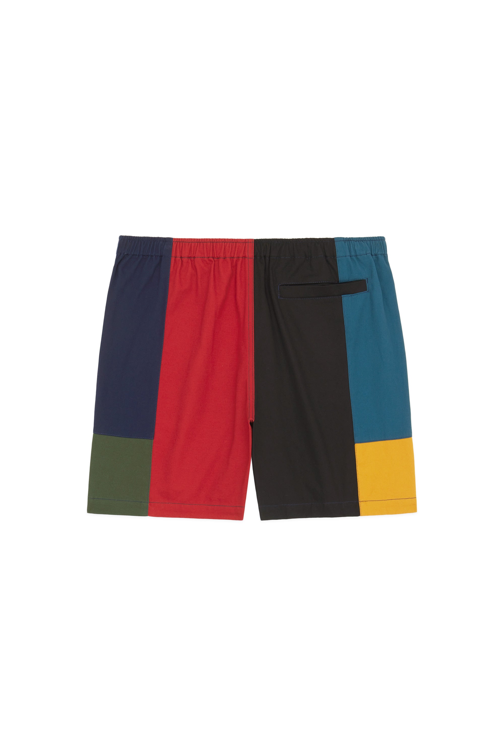 Teddy selling fresh pastel colorblock shorts