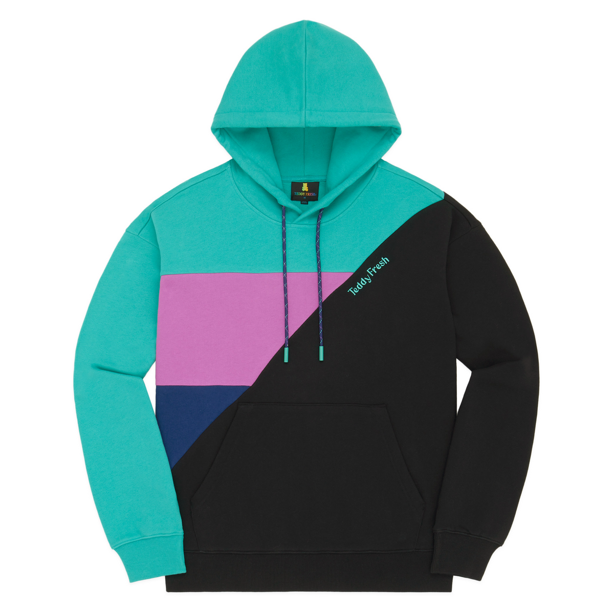 Teddy Fresh Color Block Hoodie Review and Unboxing - Hypebeast