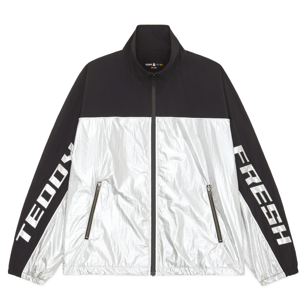 Silver Panel Track Jacket