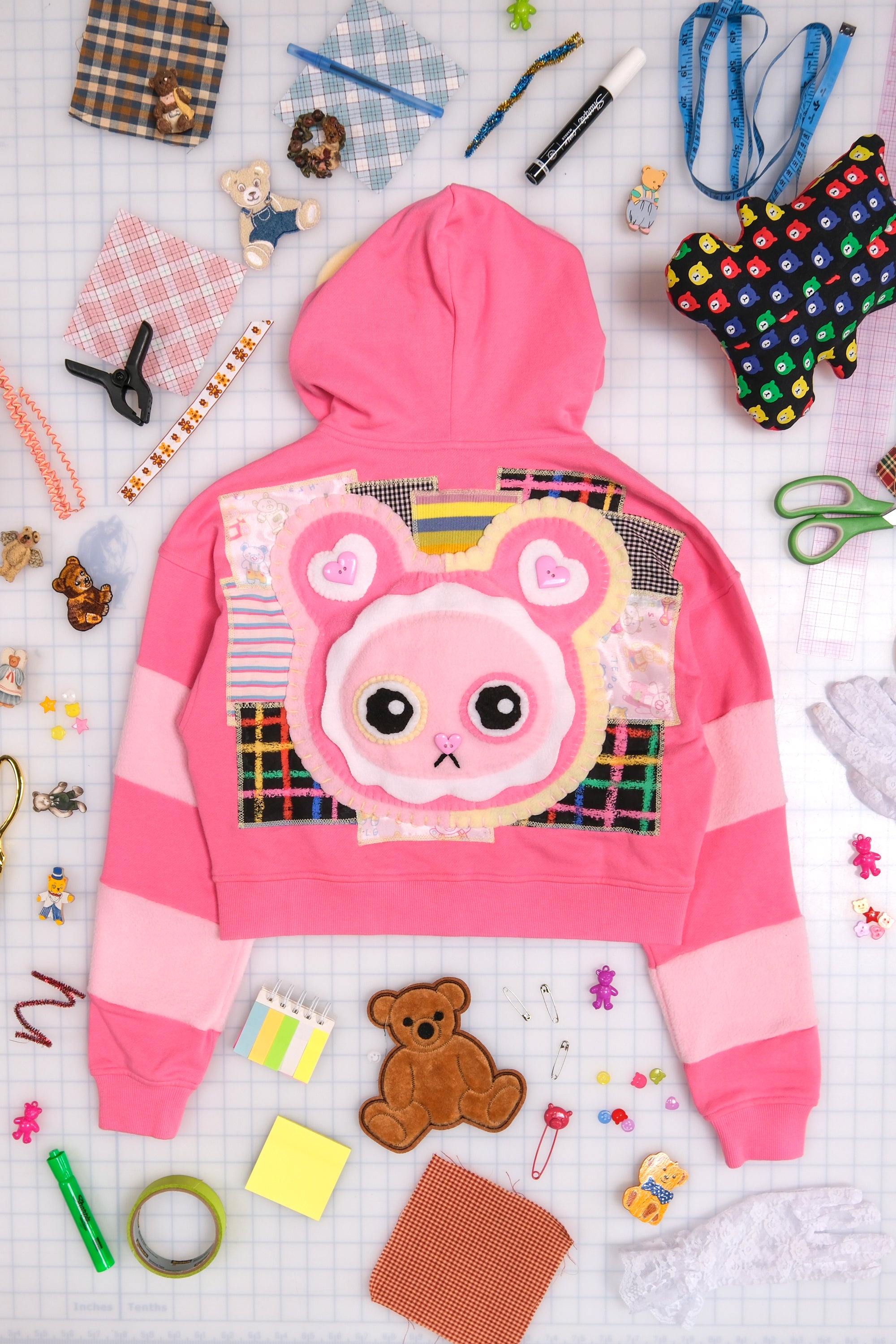 TF x Beth Luxton Fleecy Bear Hoodie