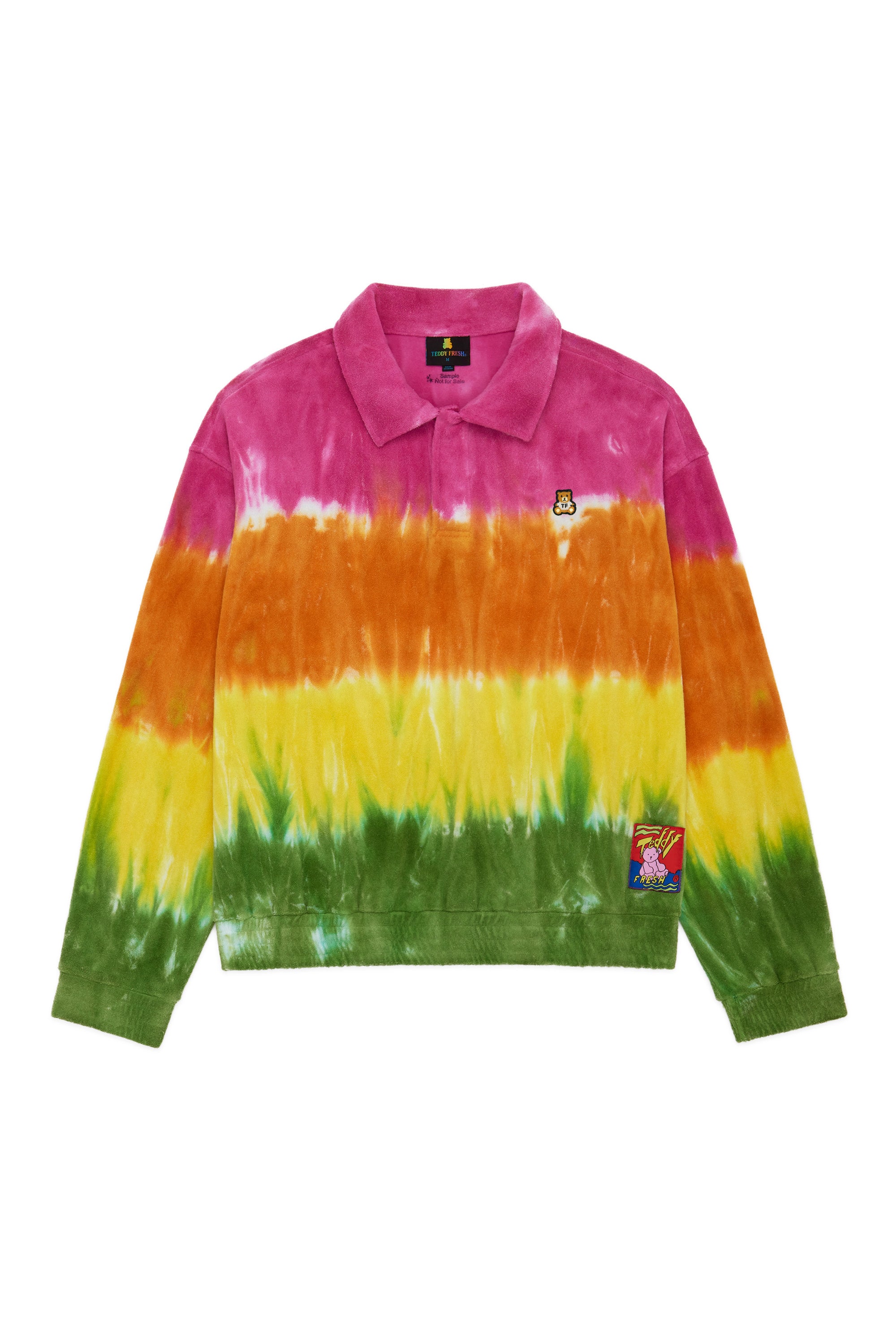 Tie dye terry sweatshirt sale