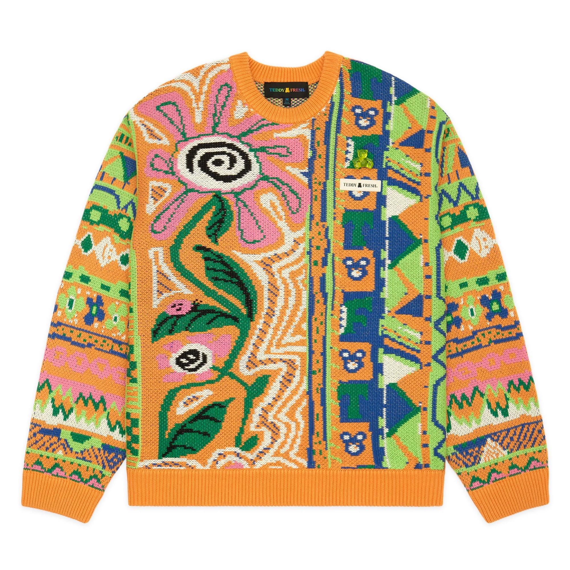 Teddy fresh rainbow 2024 sweater