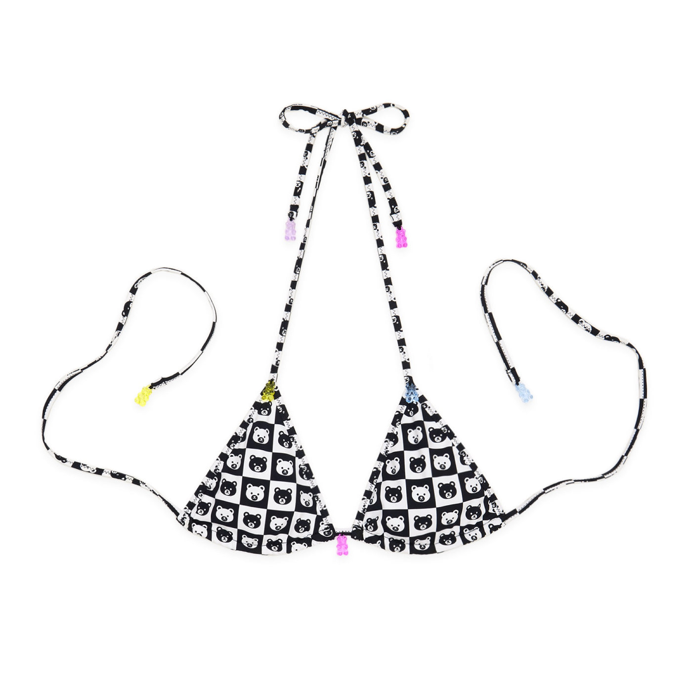 Bear Check Bikini Top Teddy Fresh