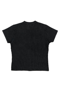 Acid Wash Rib Snaps Top