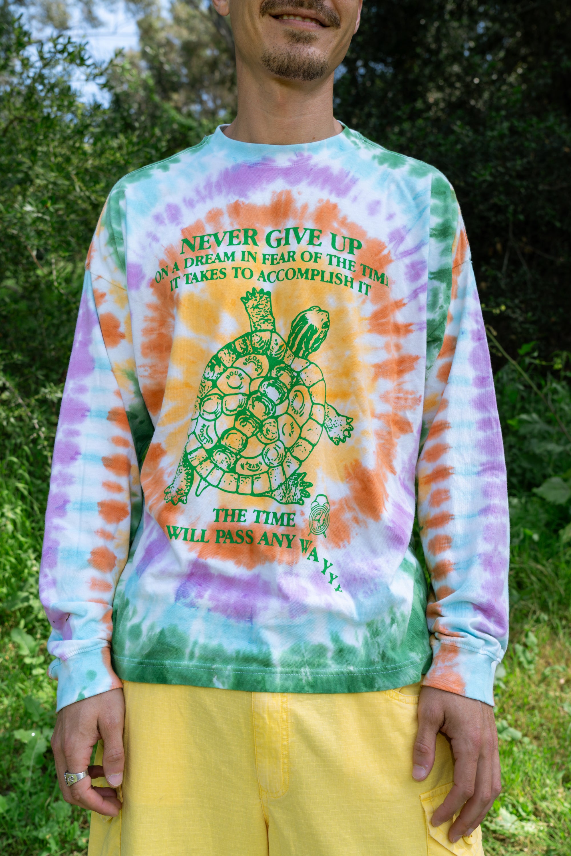 Never Give Up Turtle Tee