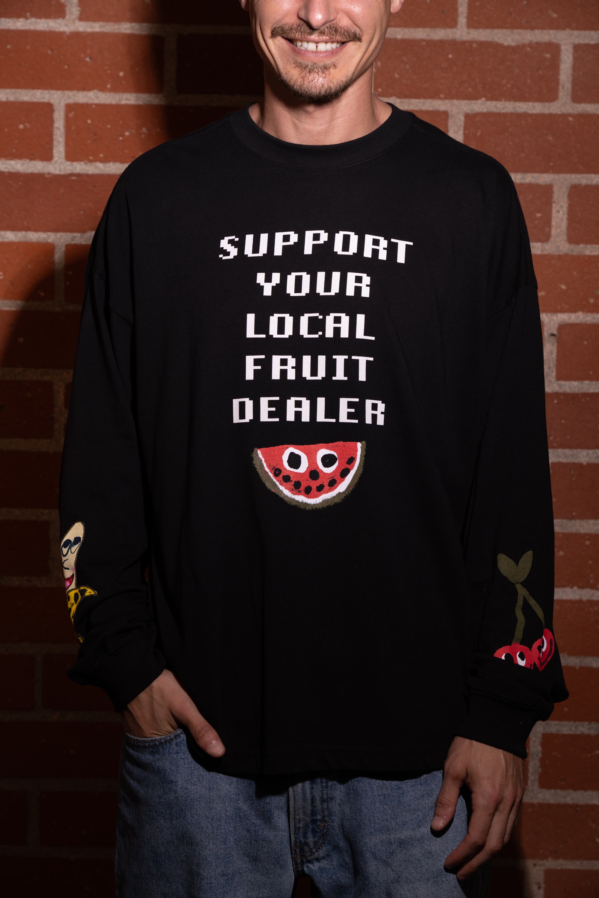 Fruit Dealer Long Sleeve Tee - Teddy Fresh