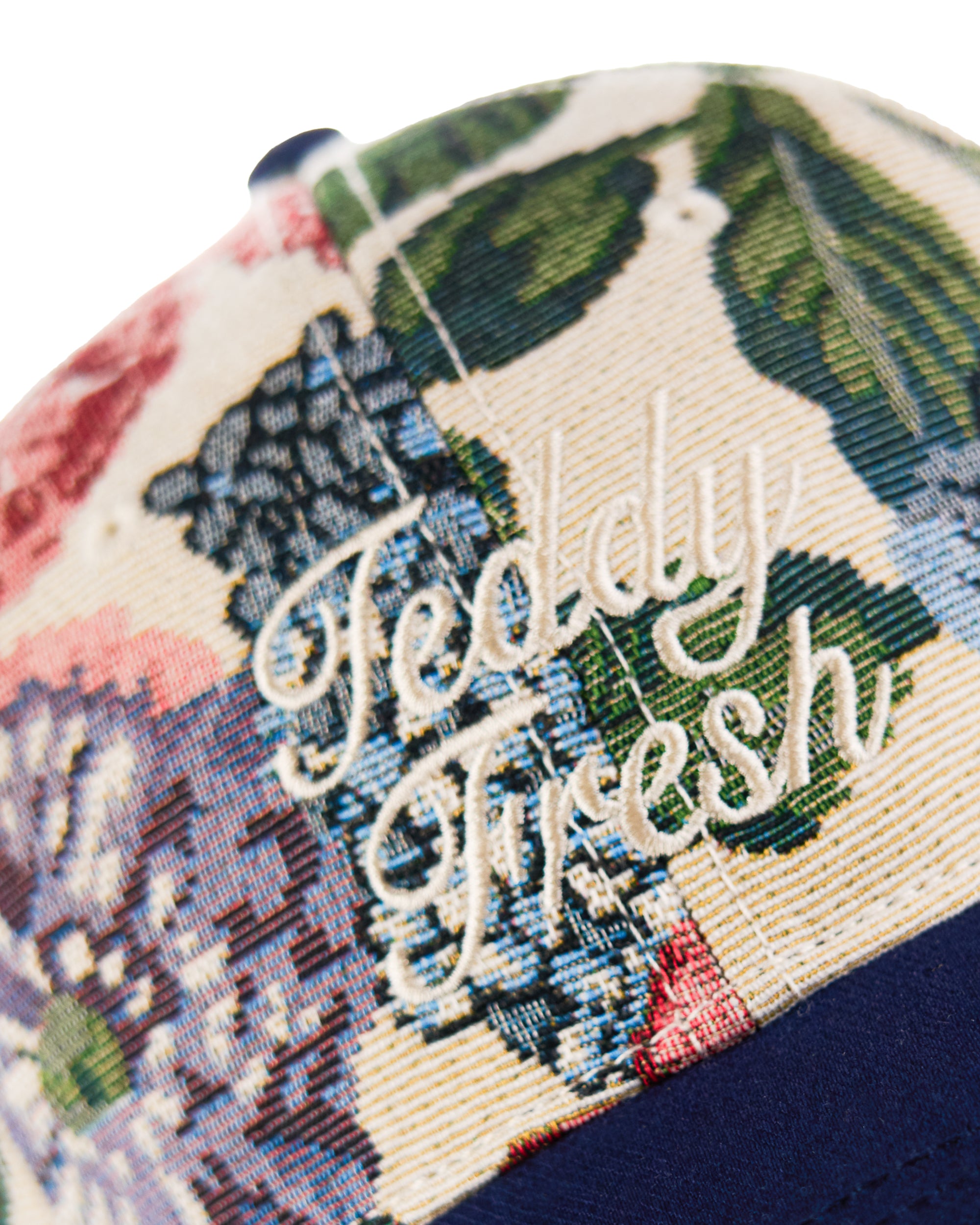 Tapestry Flowers Cap