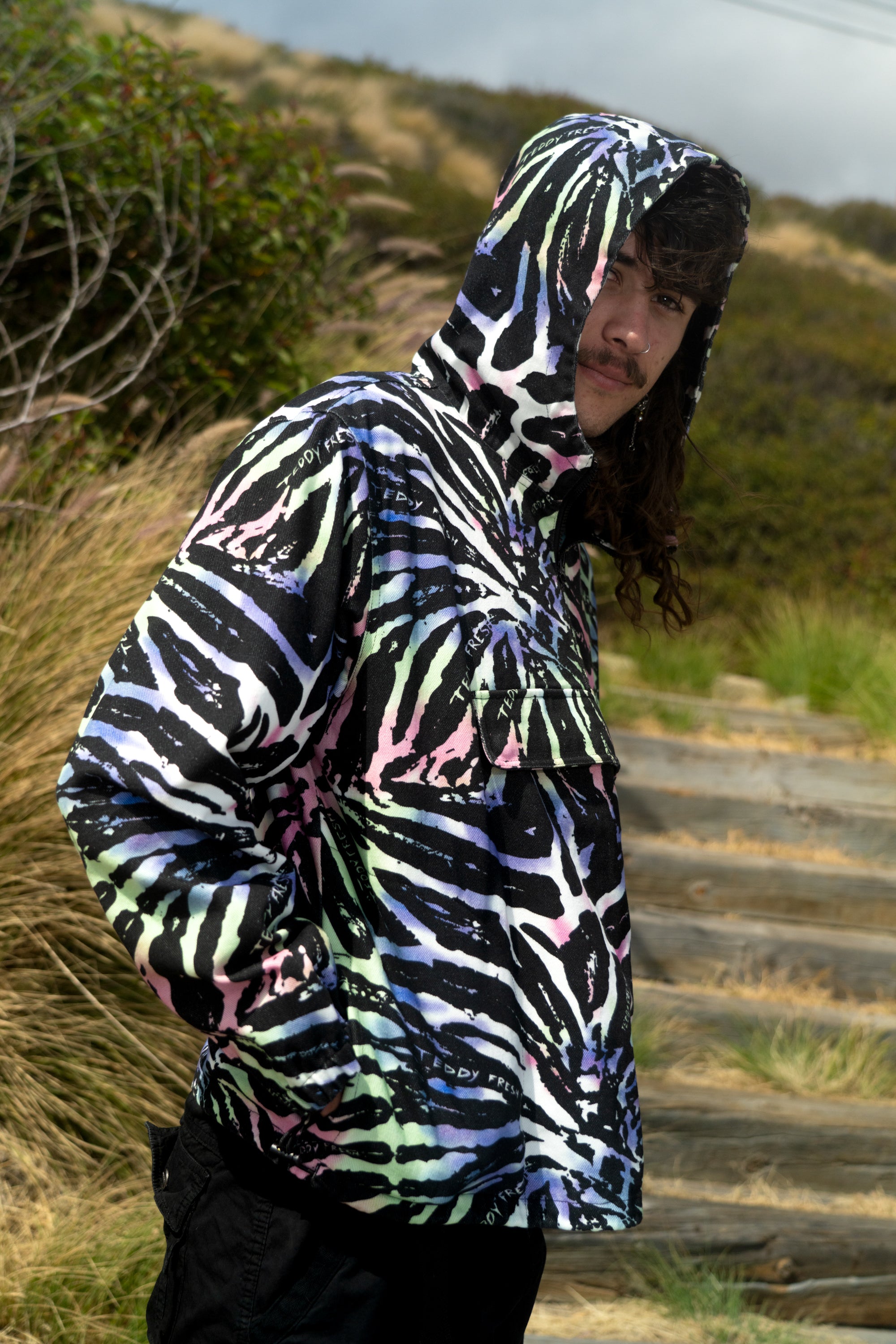 Technicolor Tie Dye Jacket