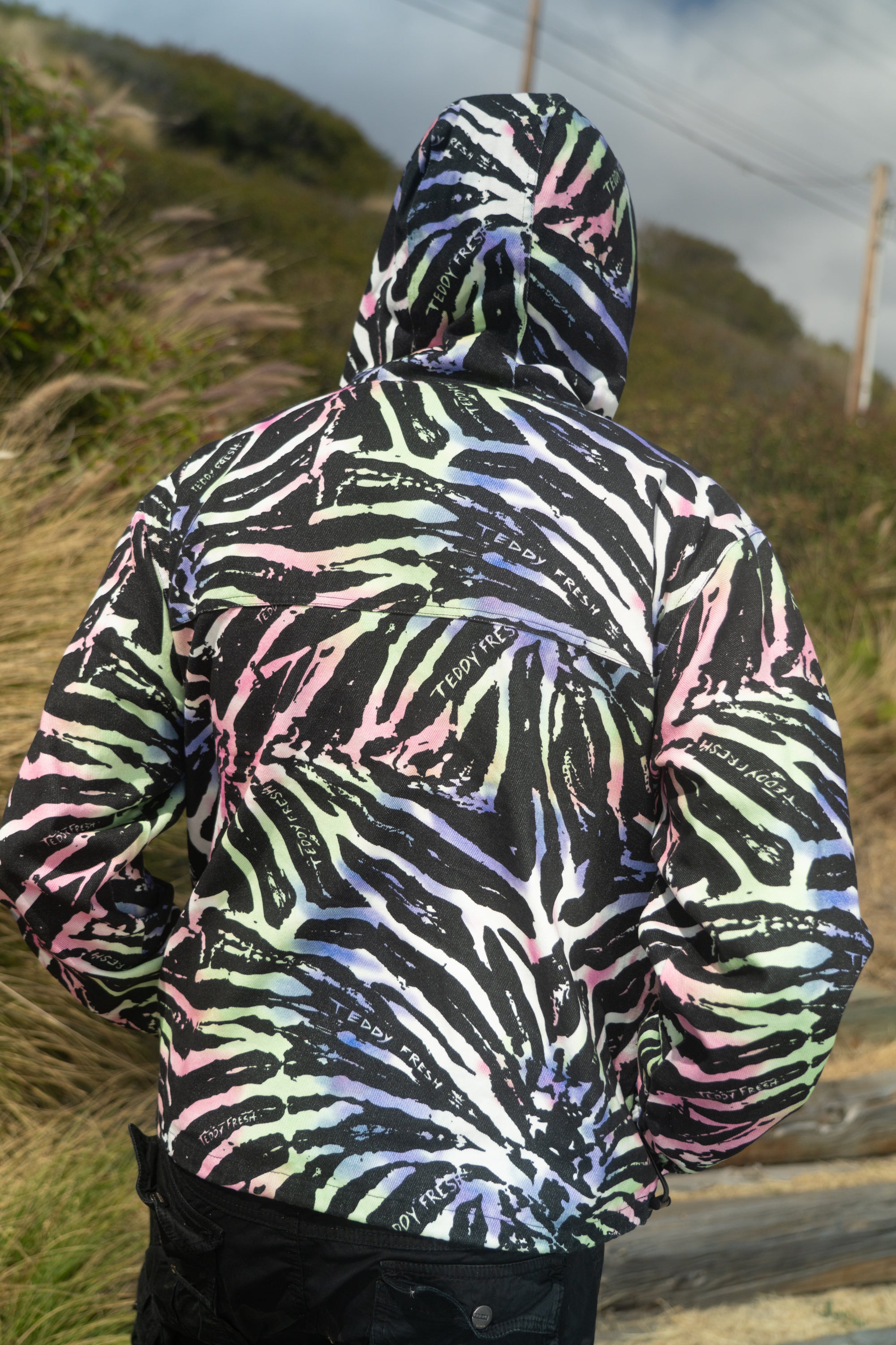 Technicolor Tie Dye Jacket