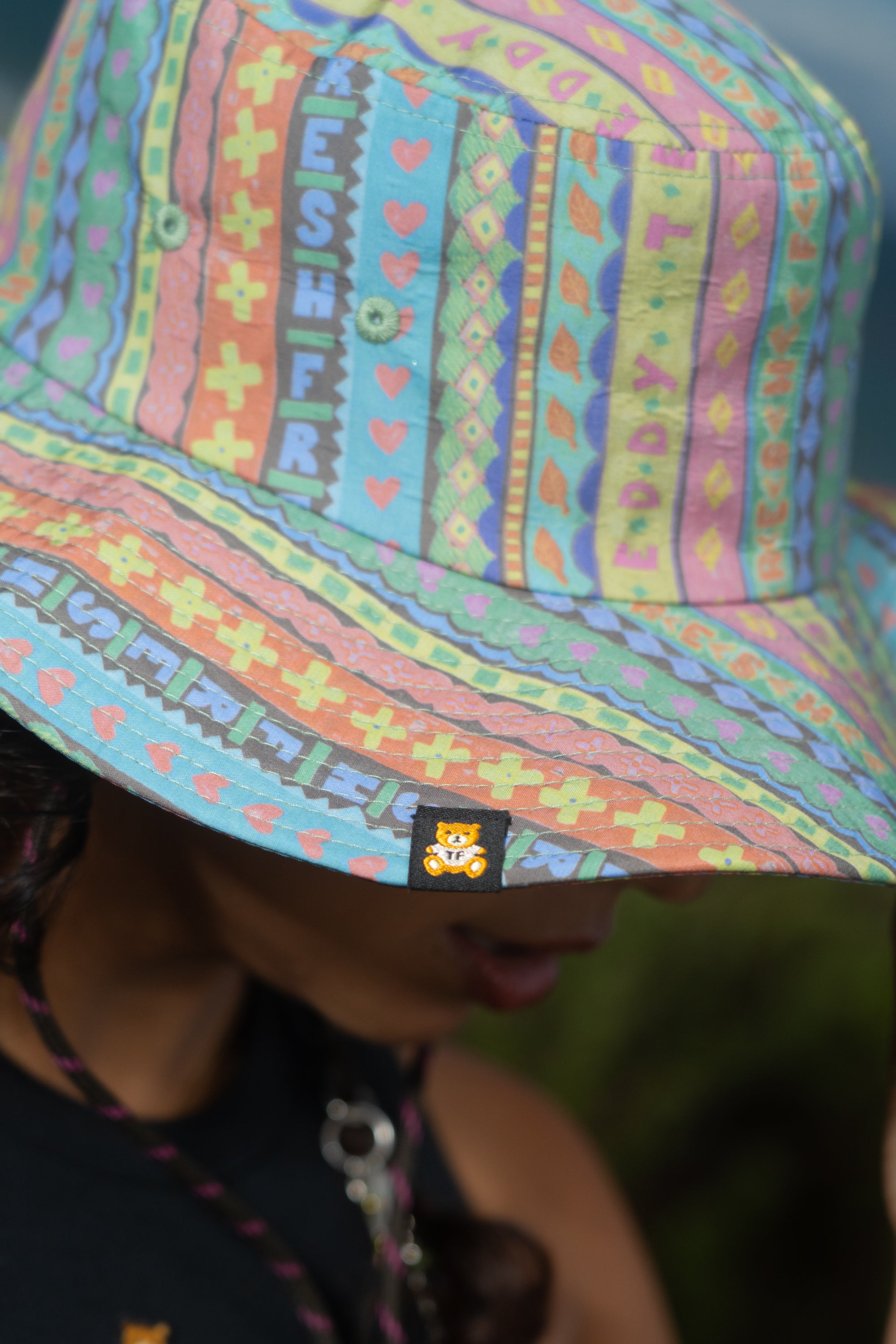 80's Stripe Boonie Hat