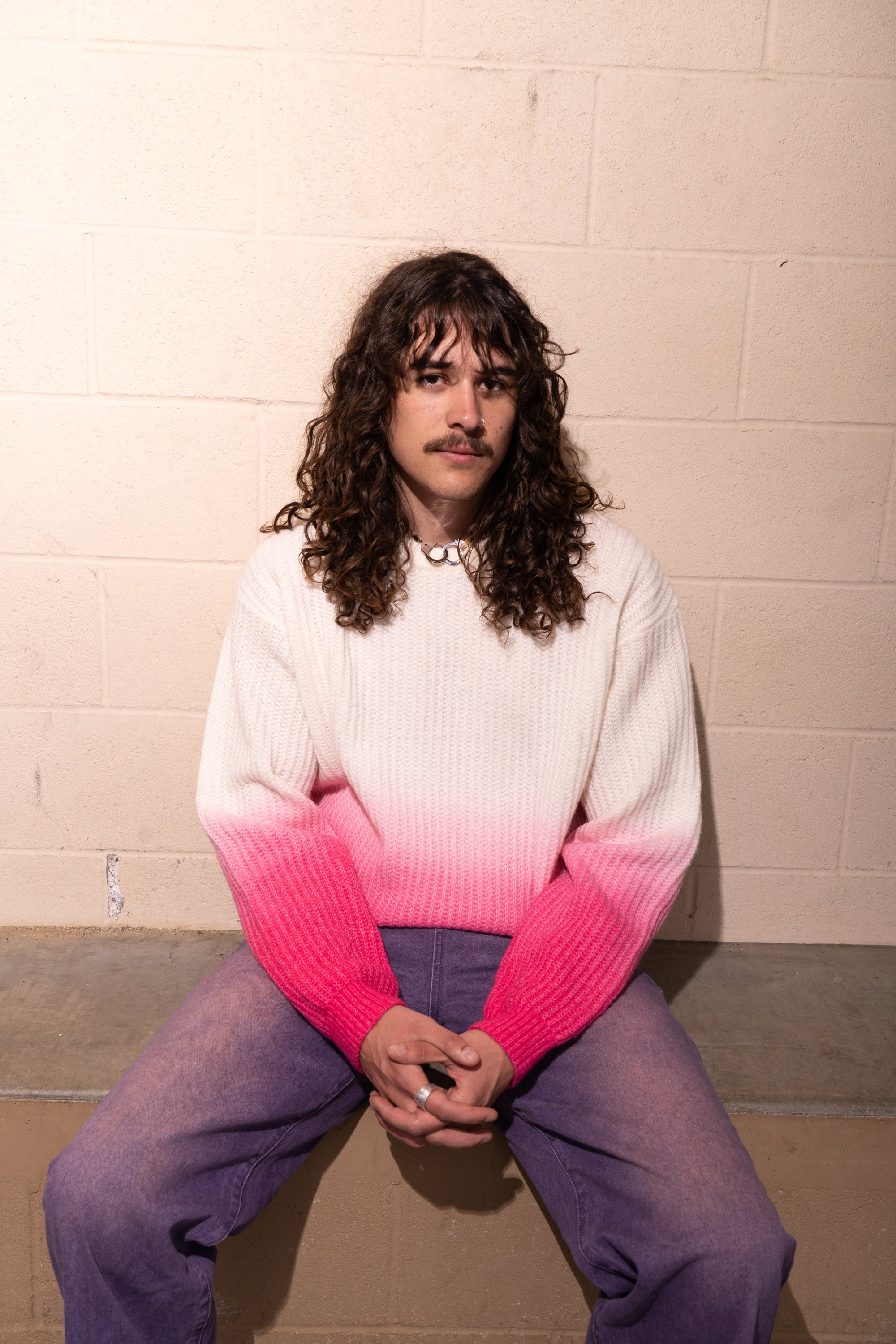 Dip To Pink Sweater