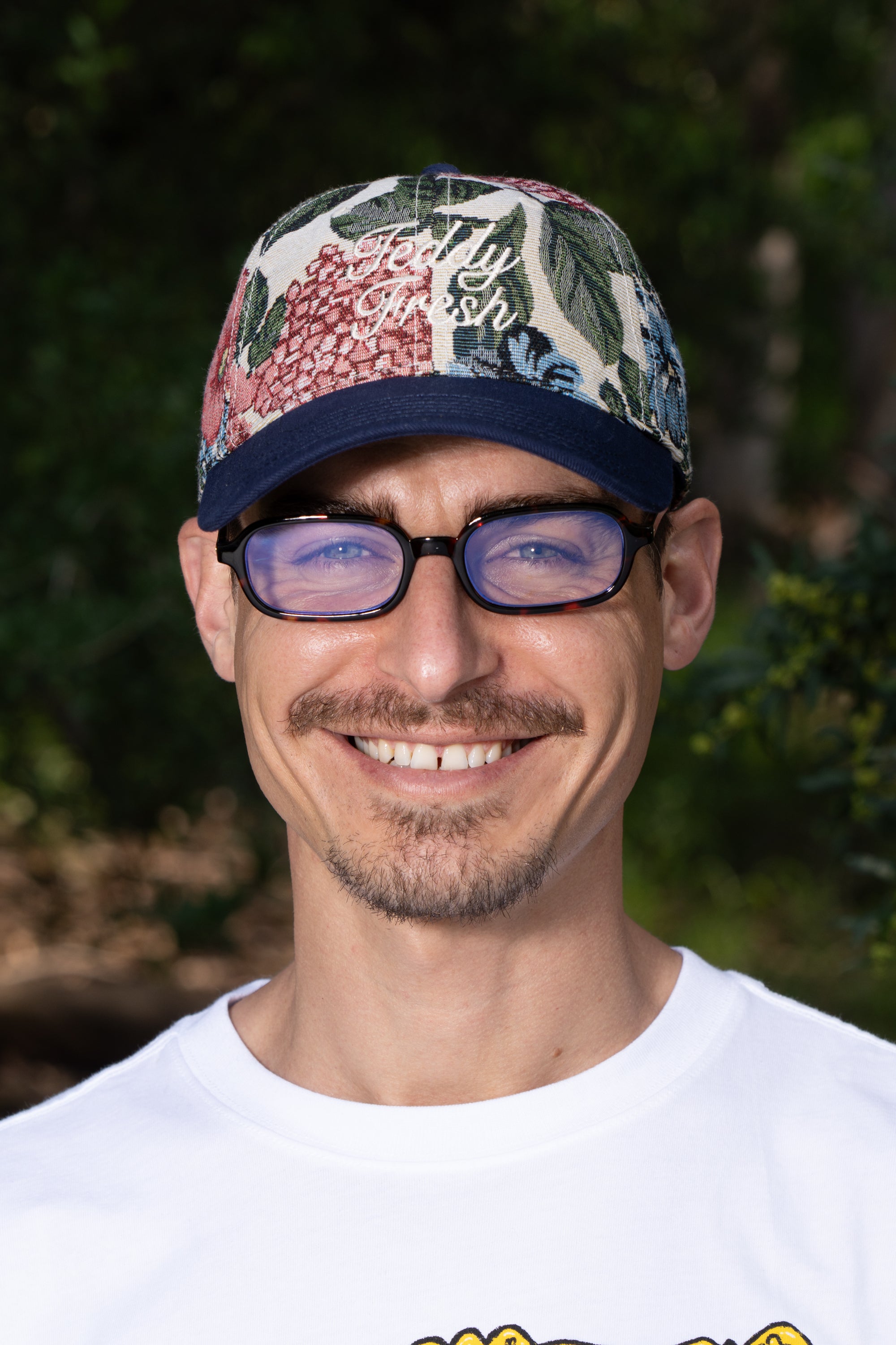 Tapestry Flowers Cap