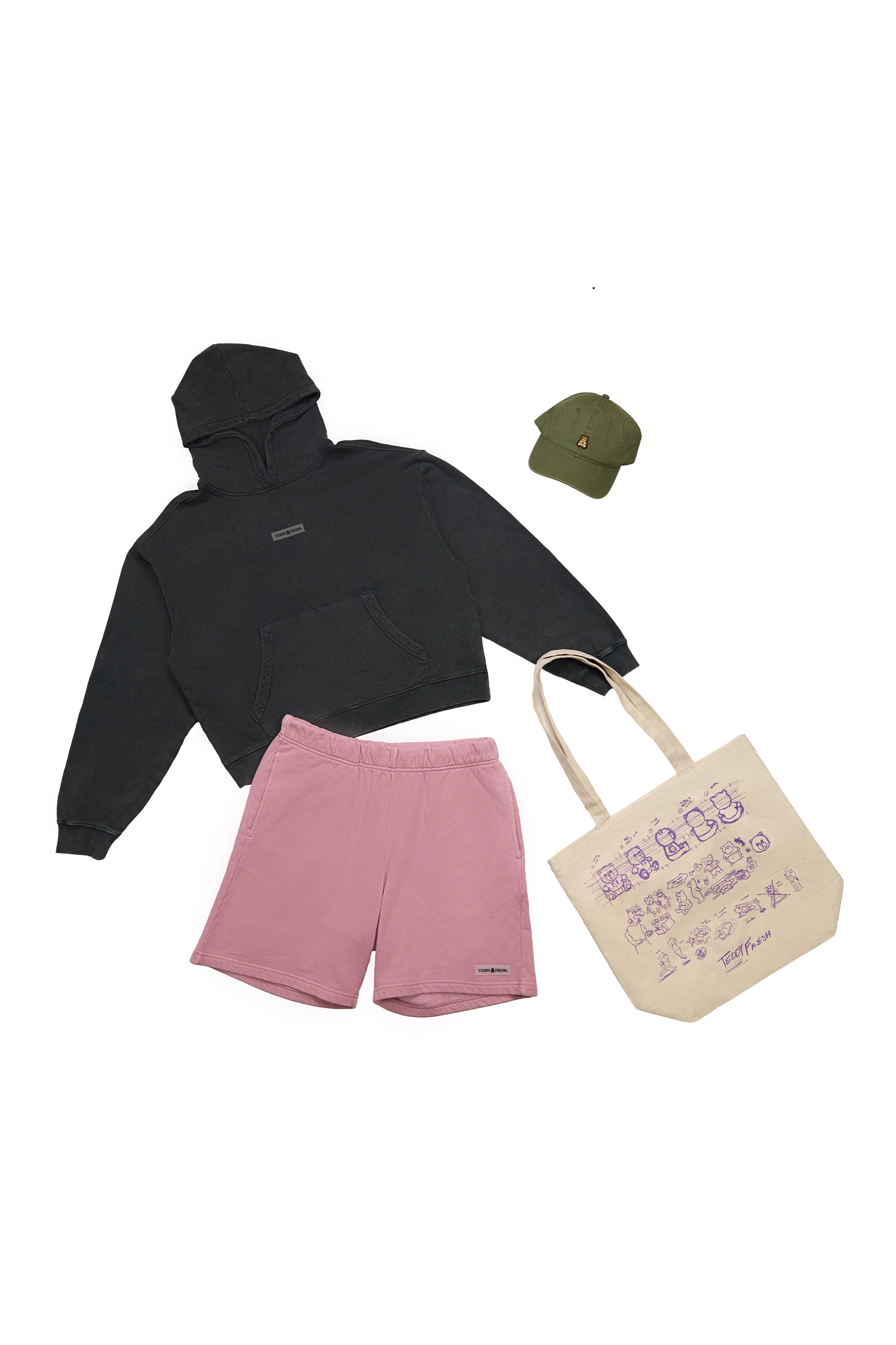 Classic Washed Boxy Hoodie Bundle