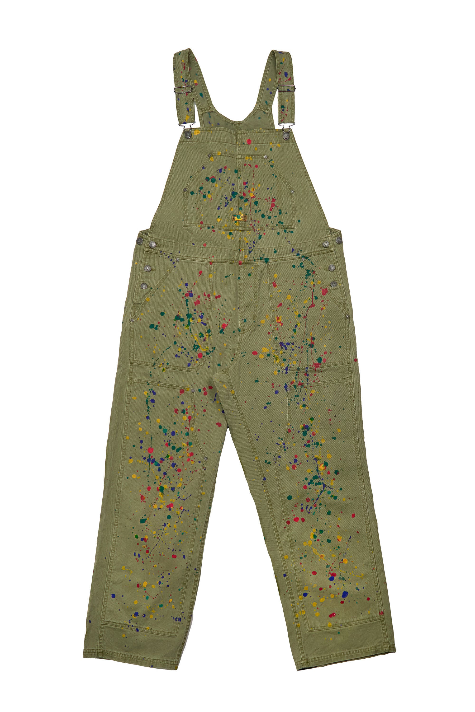 Paint Splatter Studio Overalls - Teddy Fresh