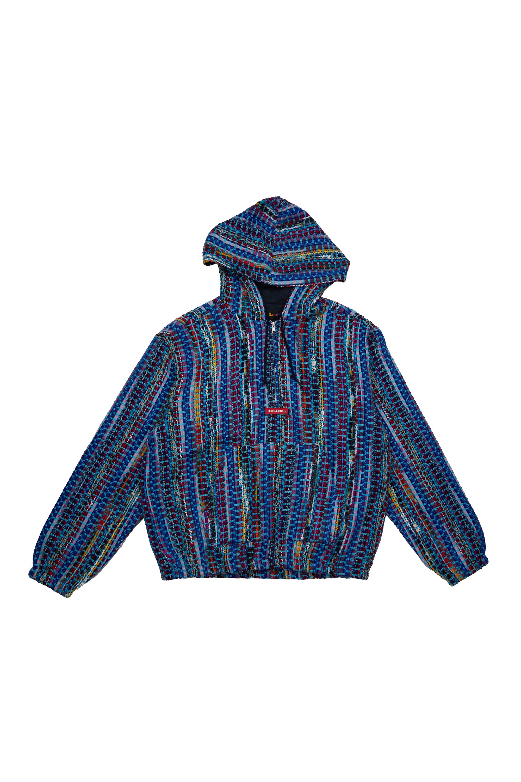 Rainbow Hard Zip Baja Hoodie