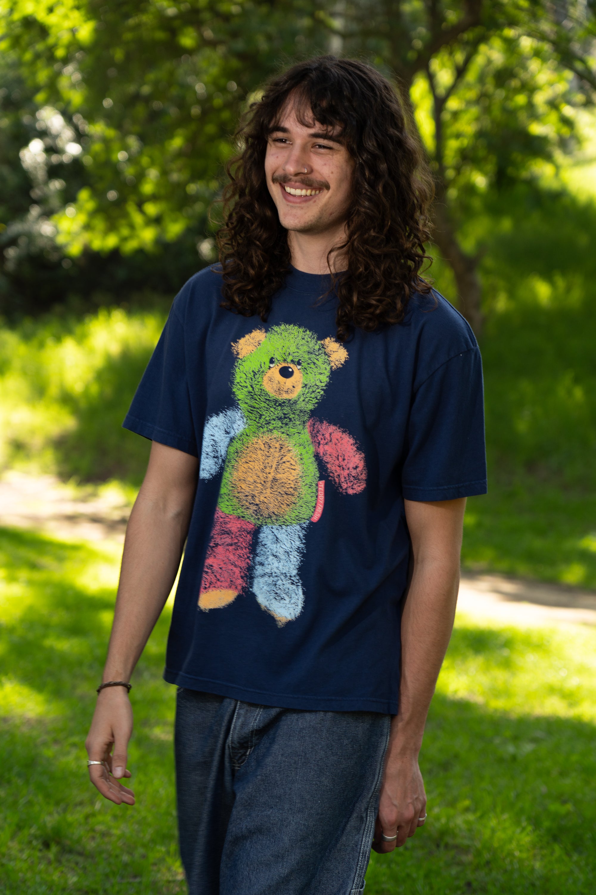 Plush Bear Press Print Rhys Brown Tee